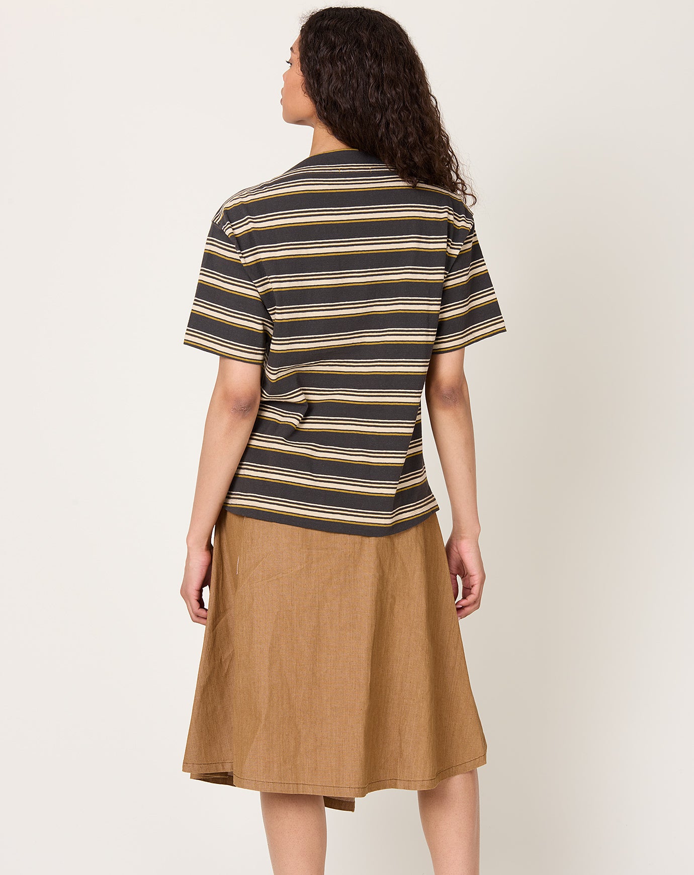 6397 Mariner Tee in Army Stripe