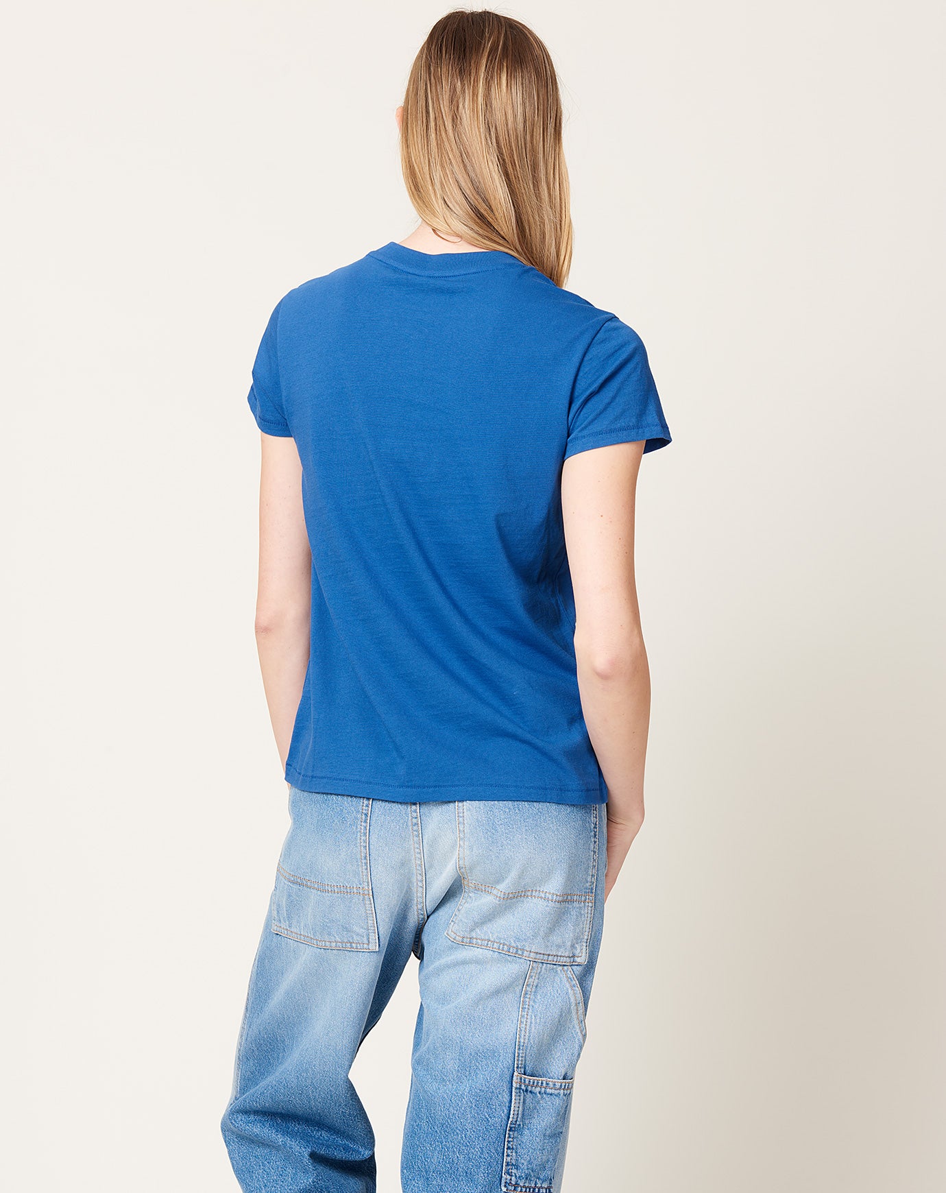 6397 Mini Boy T in Cobalt