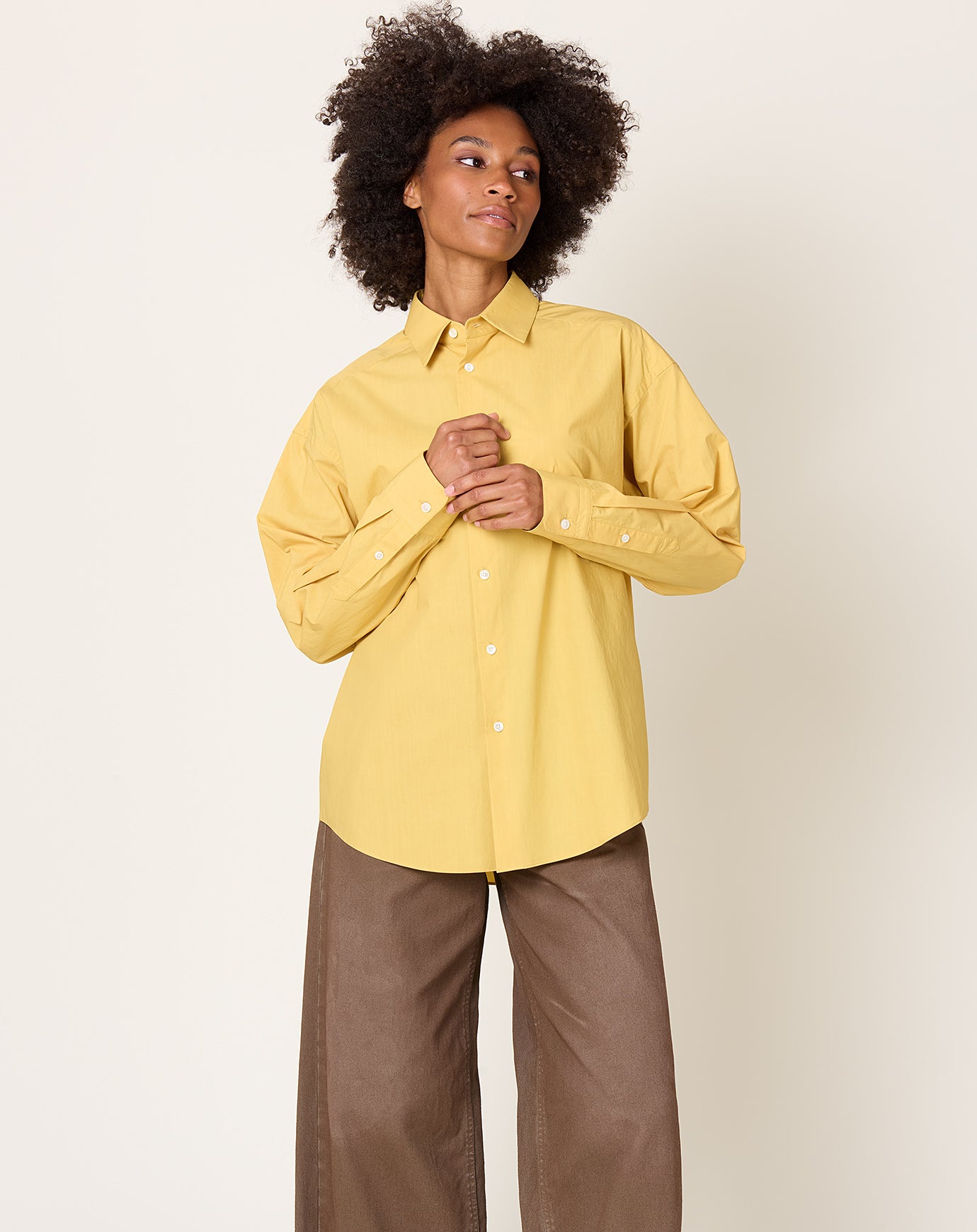 6397 New Uniform Top in Curry