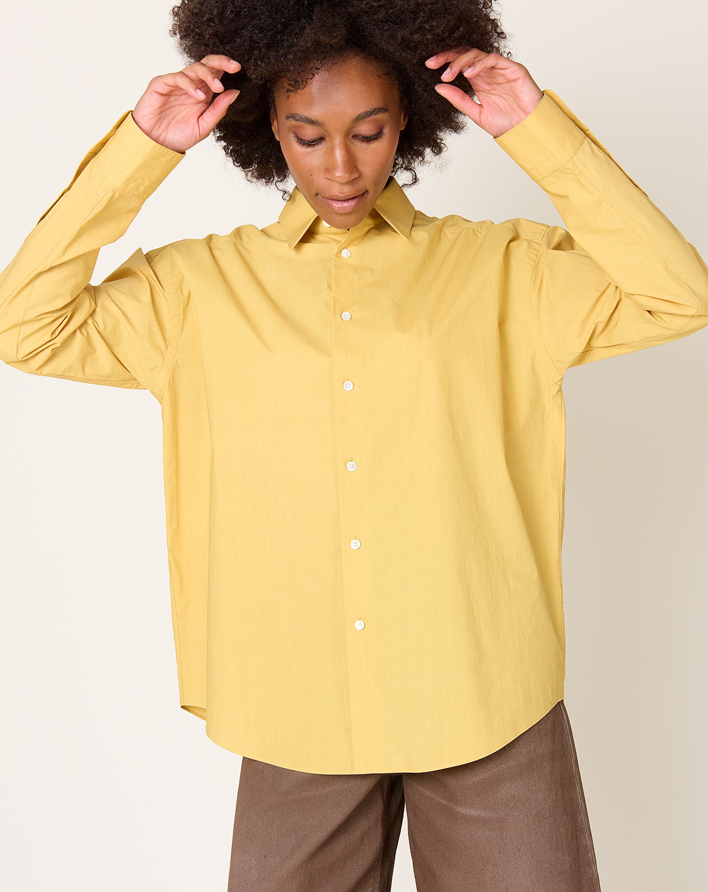 6397 New Uniform Top in Curry
