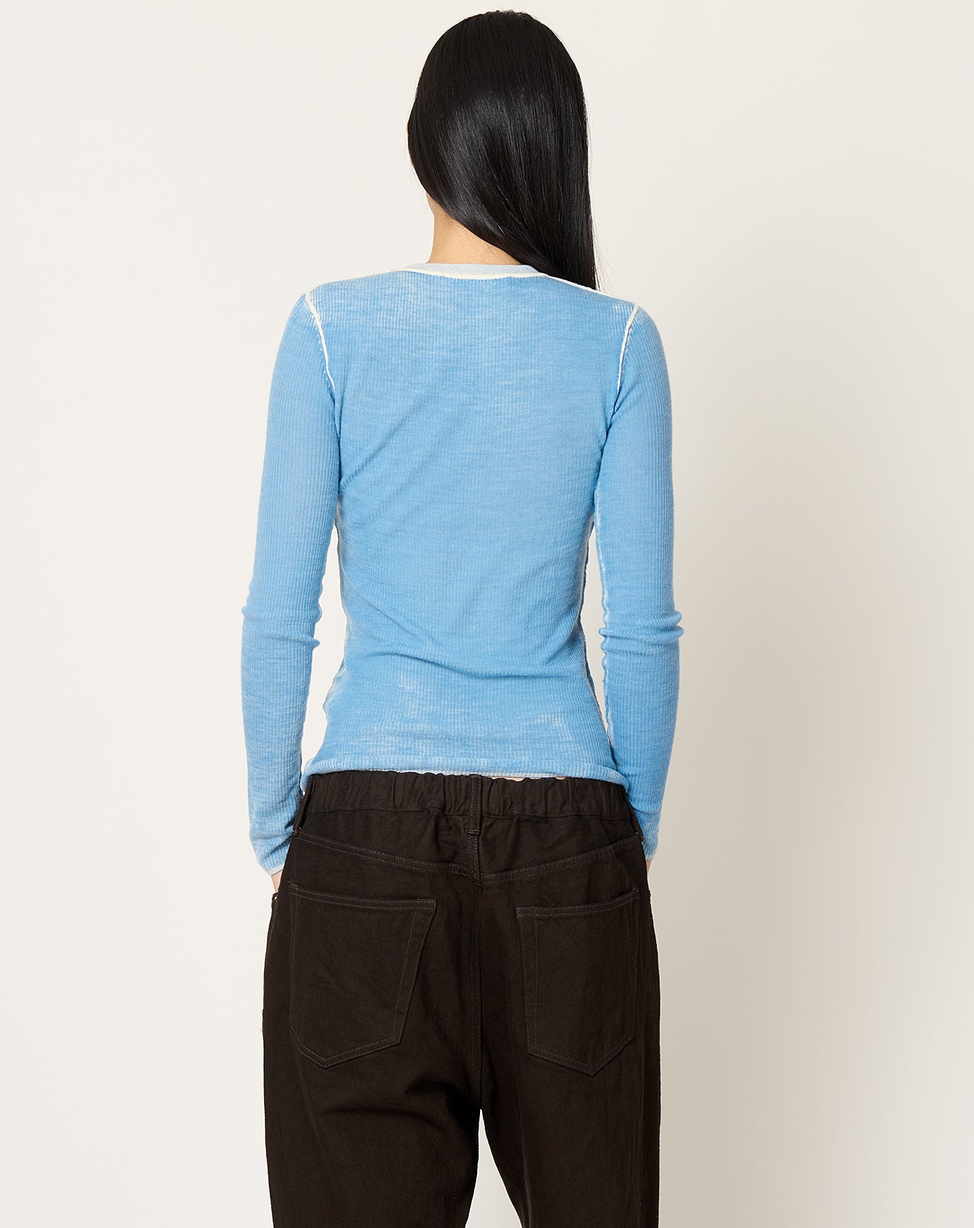 6397 Printed L/S Crew in Tahoe