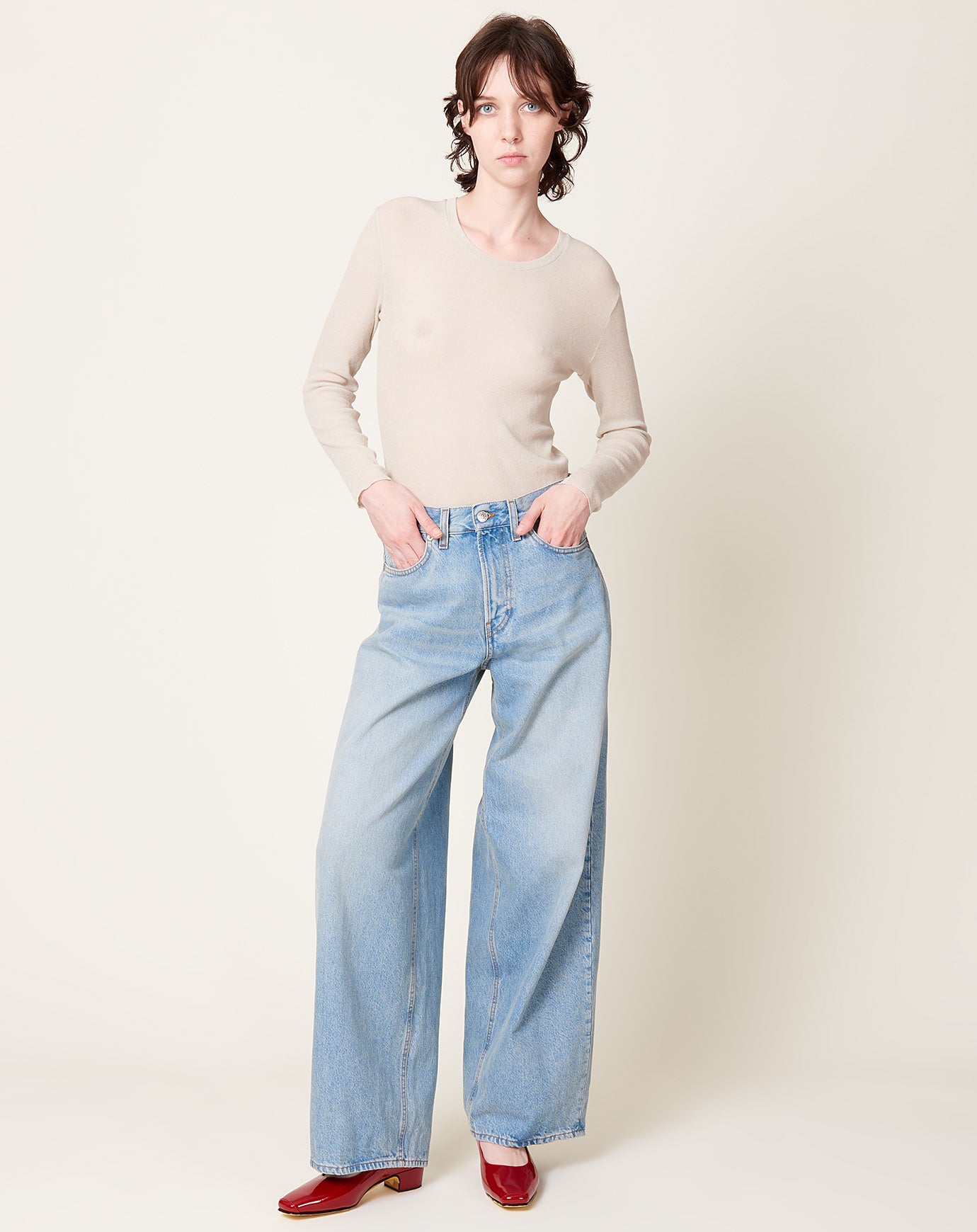 6397 Roomy Jean in 90s Blue