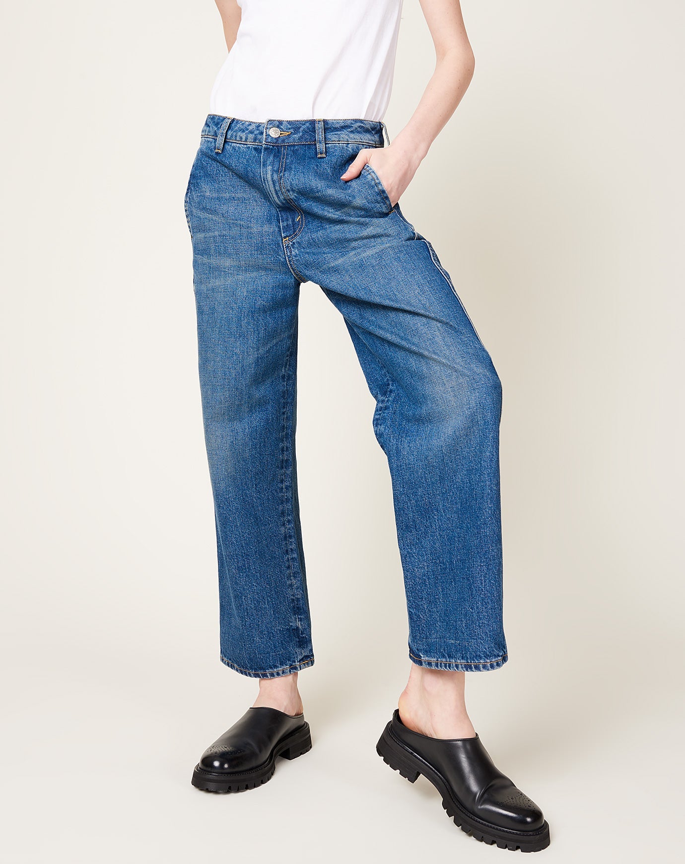 6397 The Tony Pant in Highland Blue