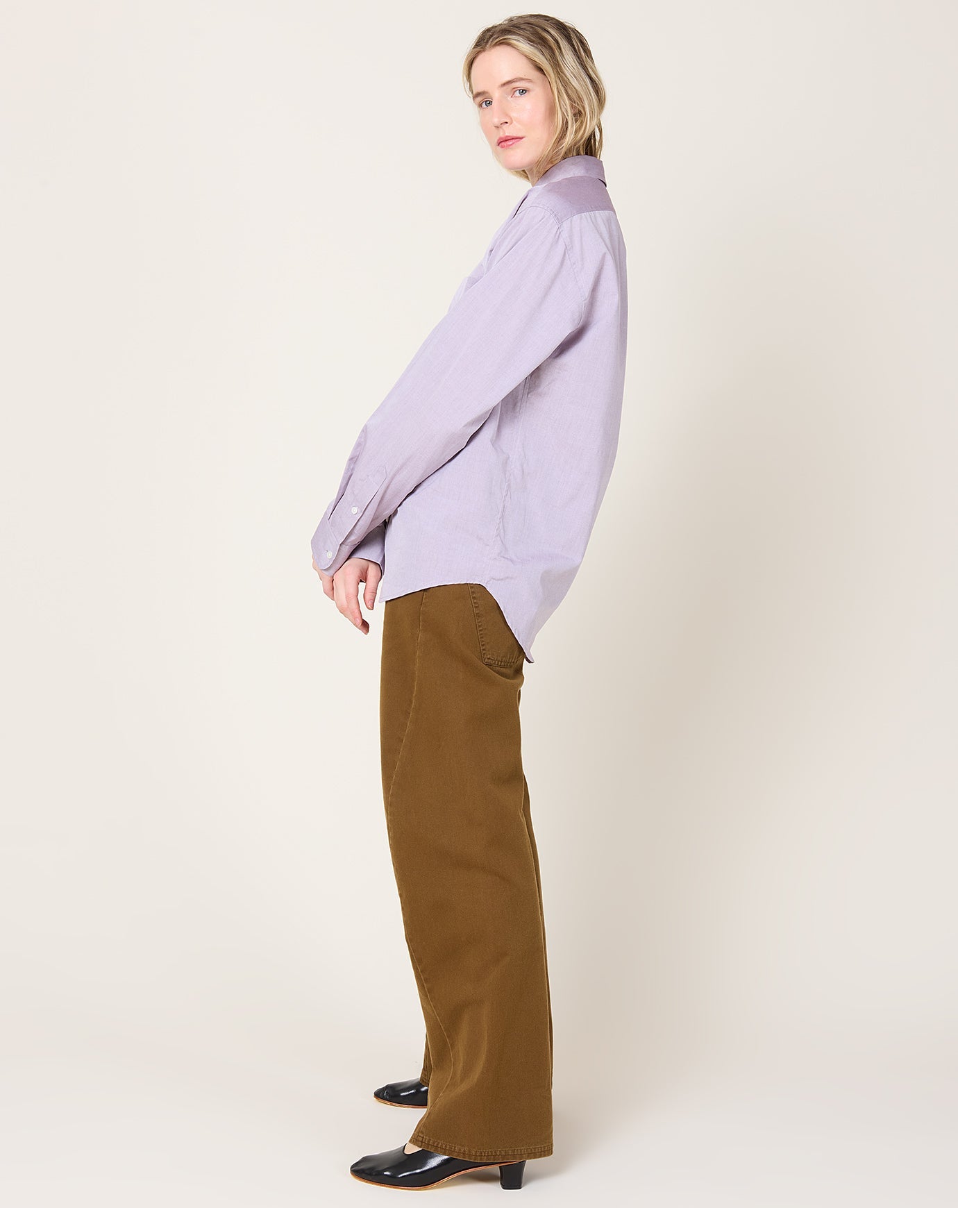 6397 Trim Shirt in Geode