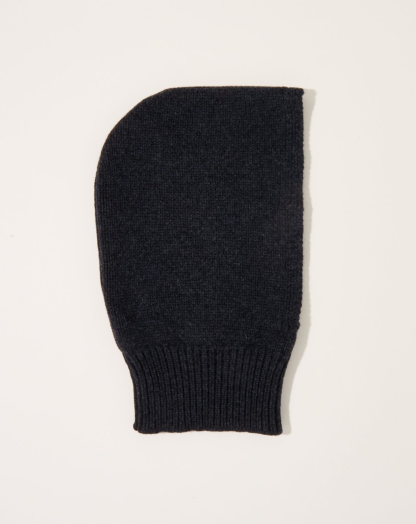 &Daughter Hand Knit Hood in Charcoal Grey