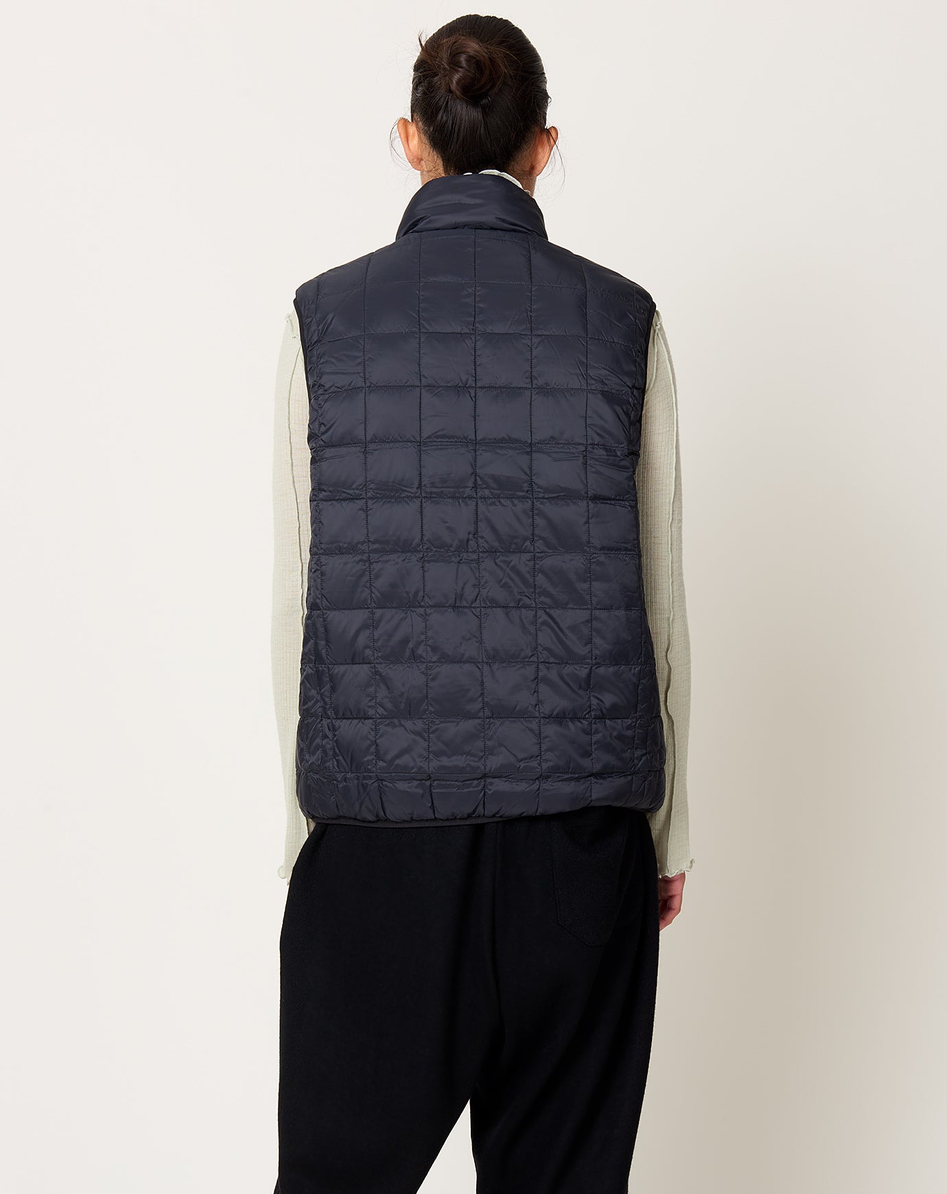 Taion Reversible Down X BOA Vest in Black