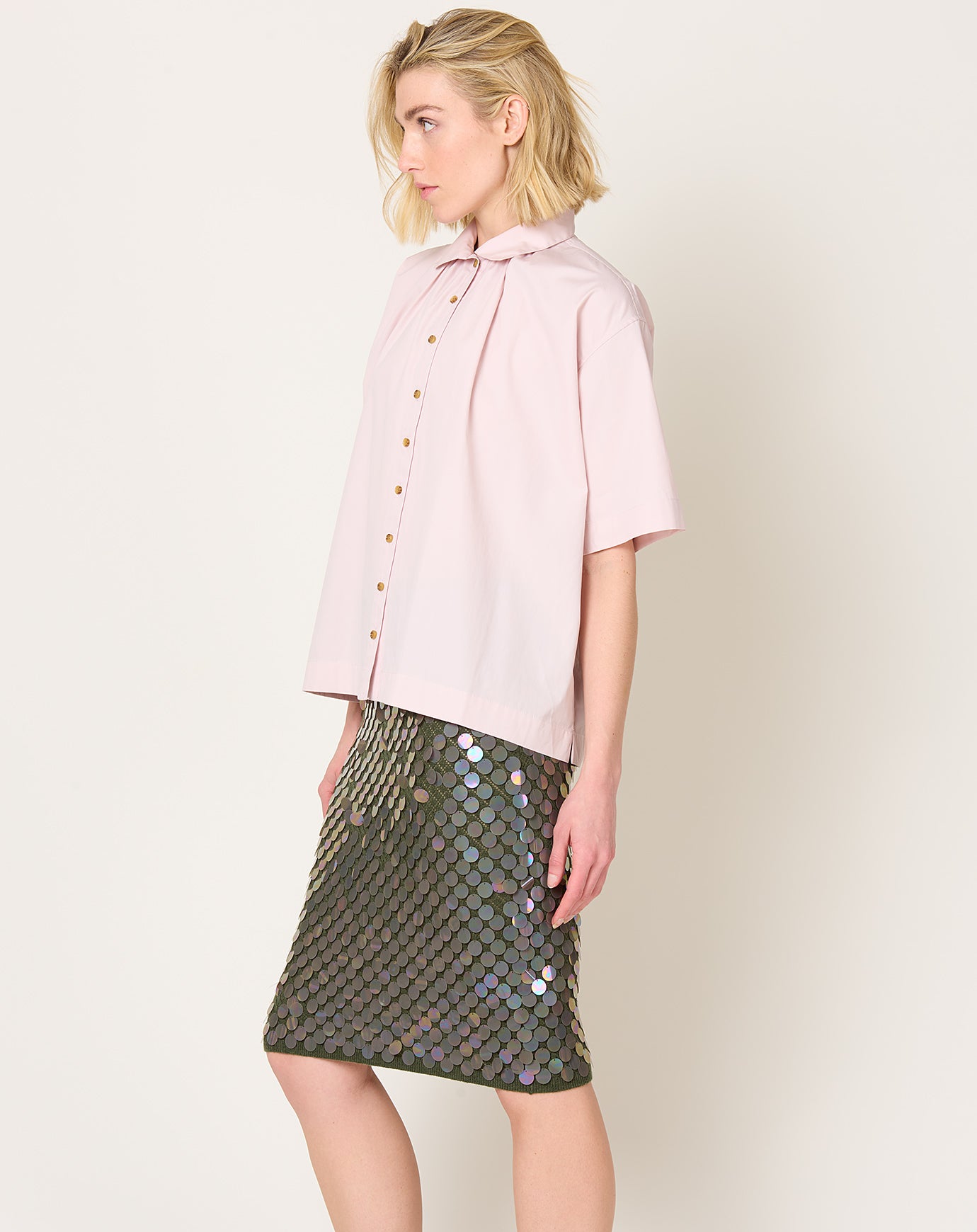 A'Court Tulip Blouse in Thistle