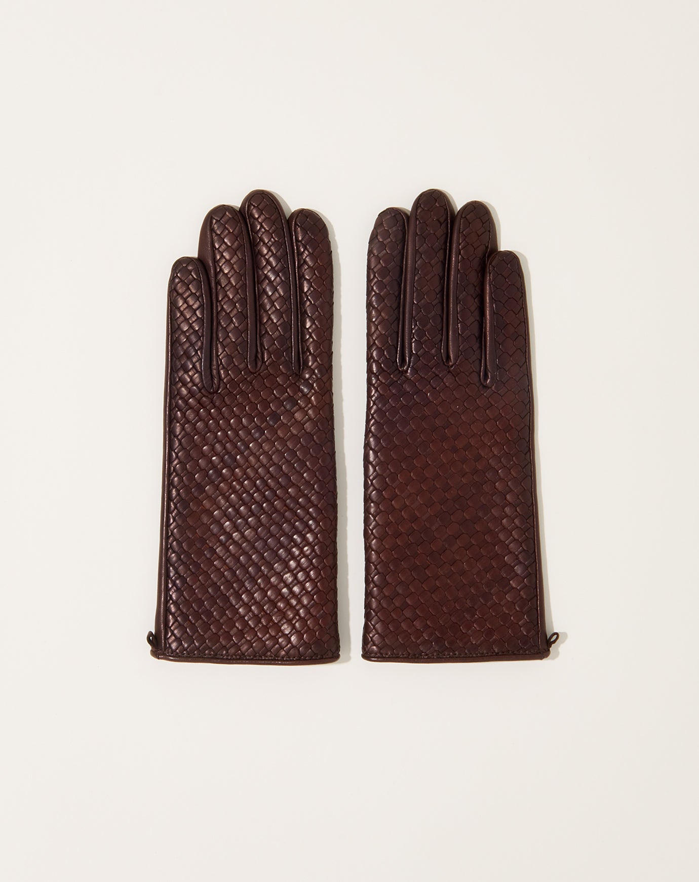 Agnelle Chloe Tresse Glove in Whiskey Patine