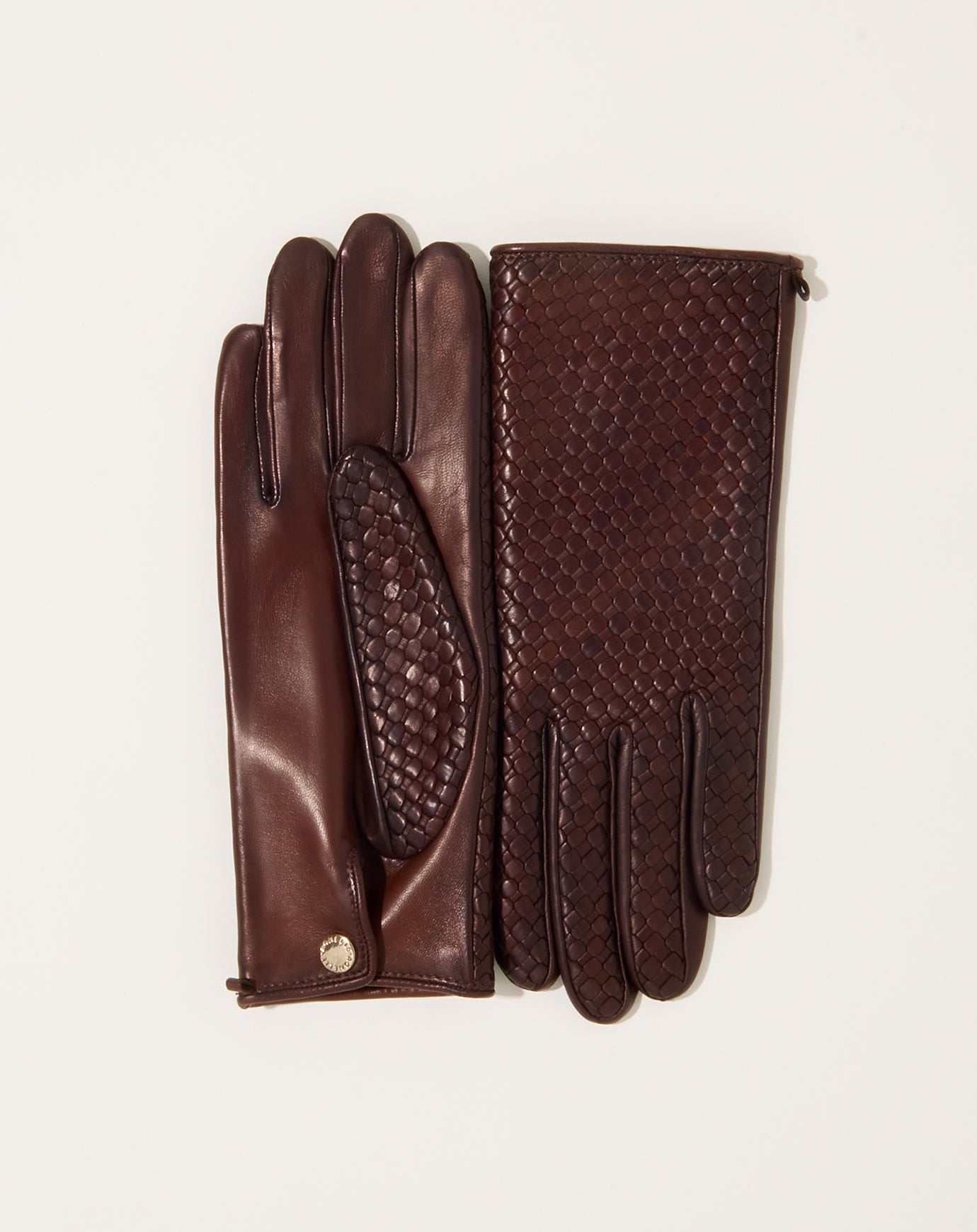 Agnelle Chloe Tresse Glove in Whiskey Patine