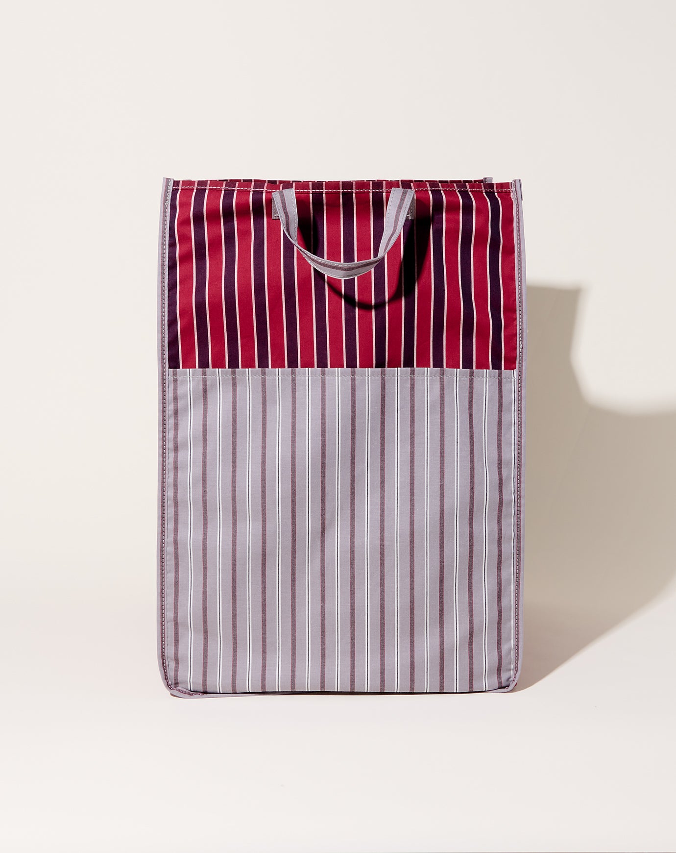 Amiacalva Easy Bag L in Red Stripe