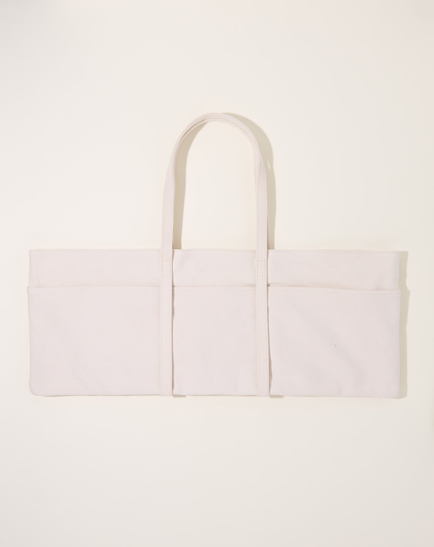 Amiacalva Large Washed Canvas Canoe Tote