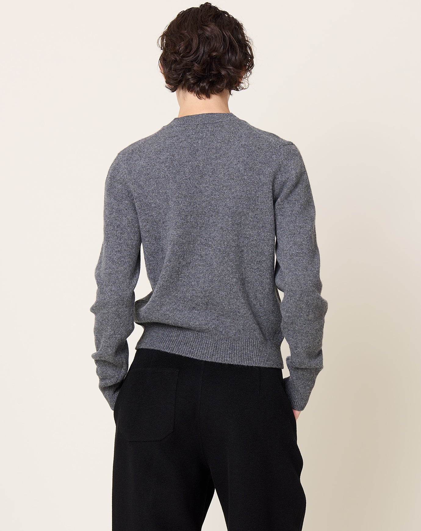 &Daughter Silgo V-Neck in Derby Grey