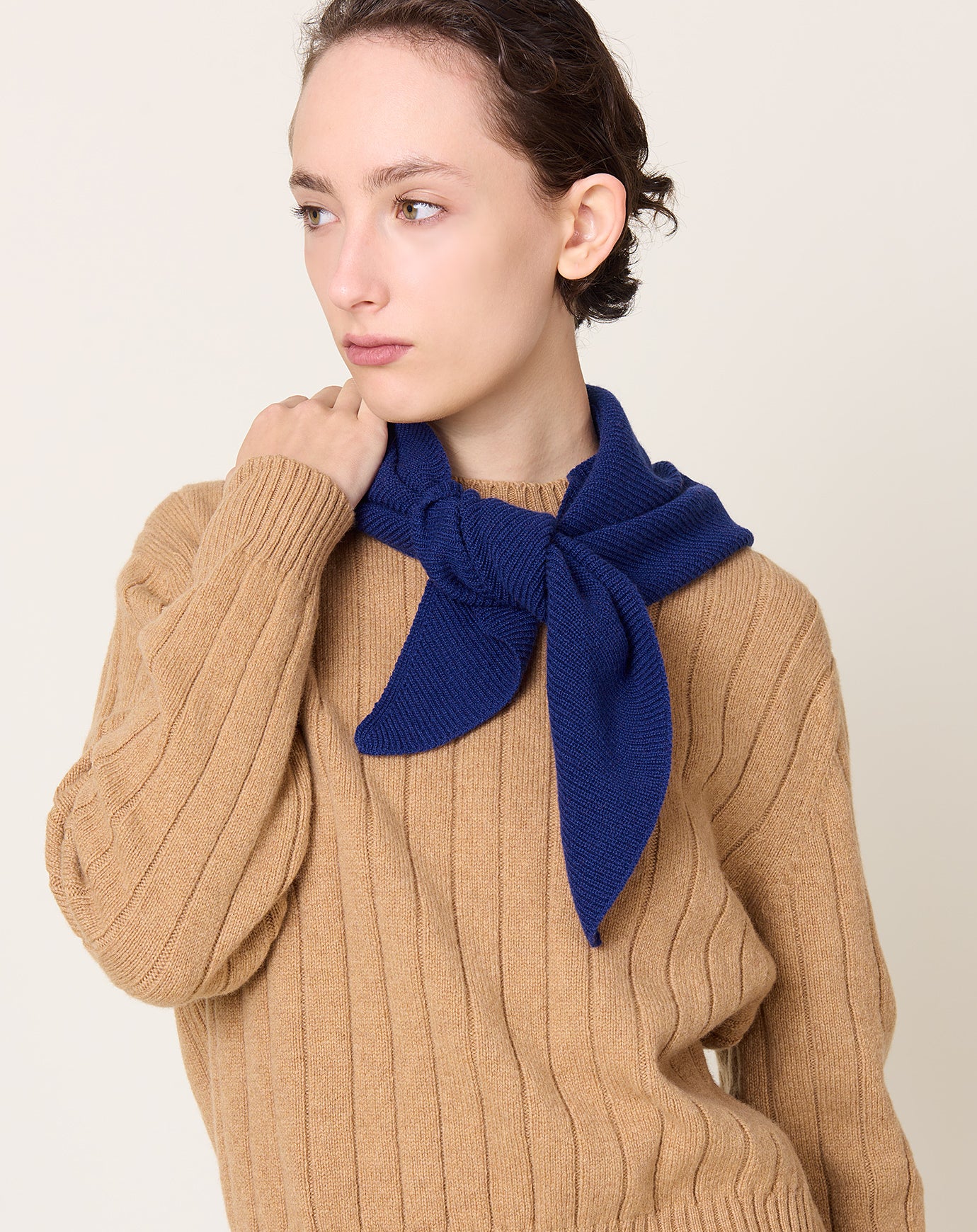 &Daughter XL Foulard in Smalt Blue