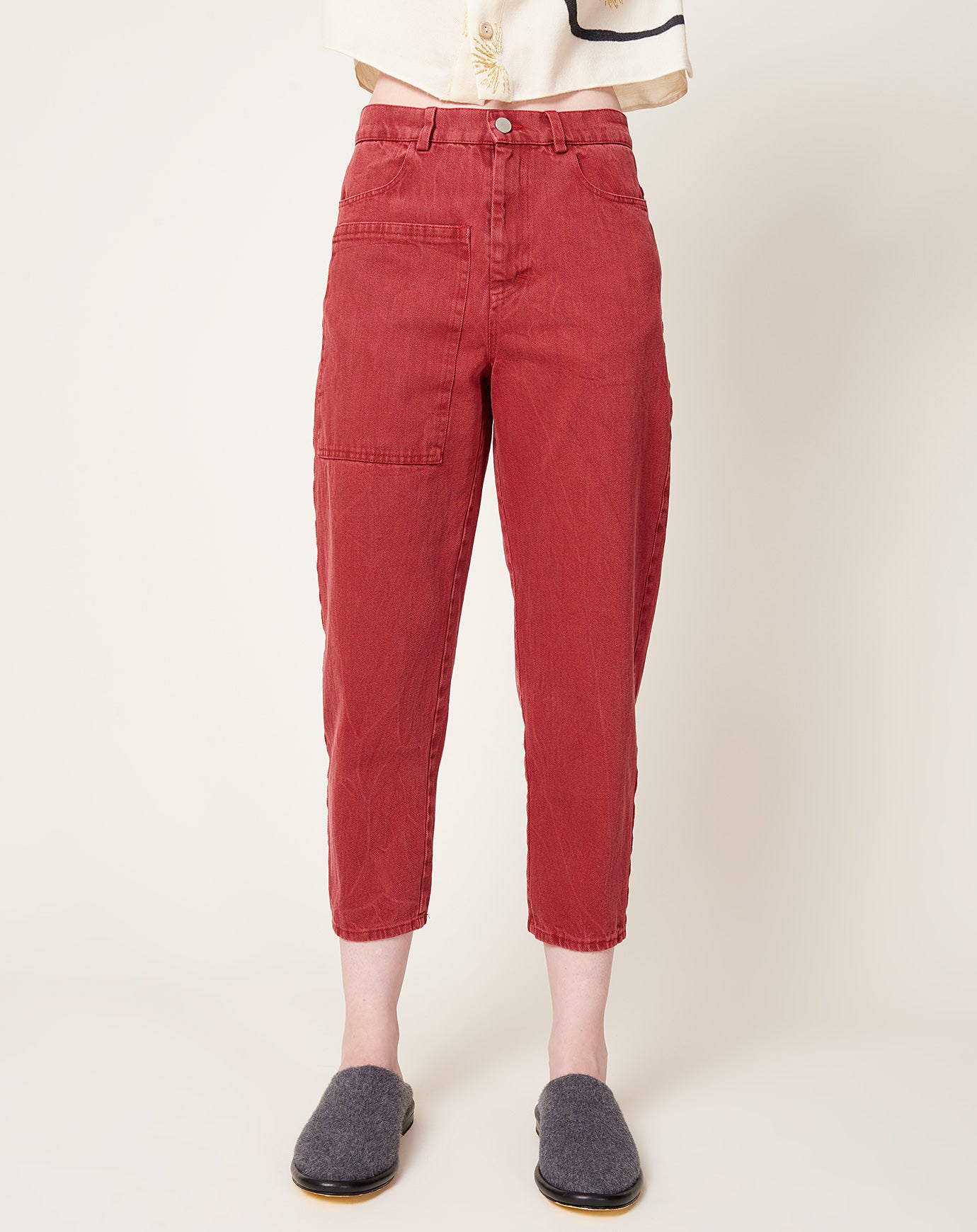 Anntian New Ordinary Jeans in Red