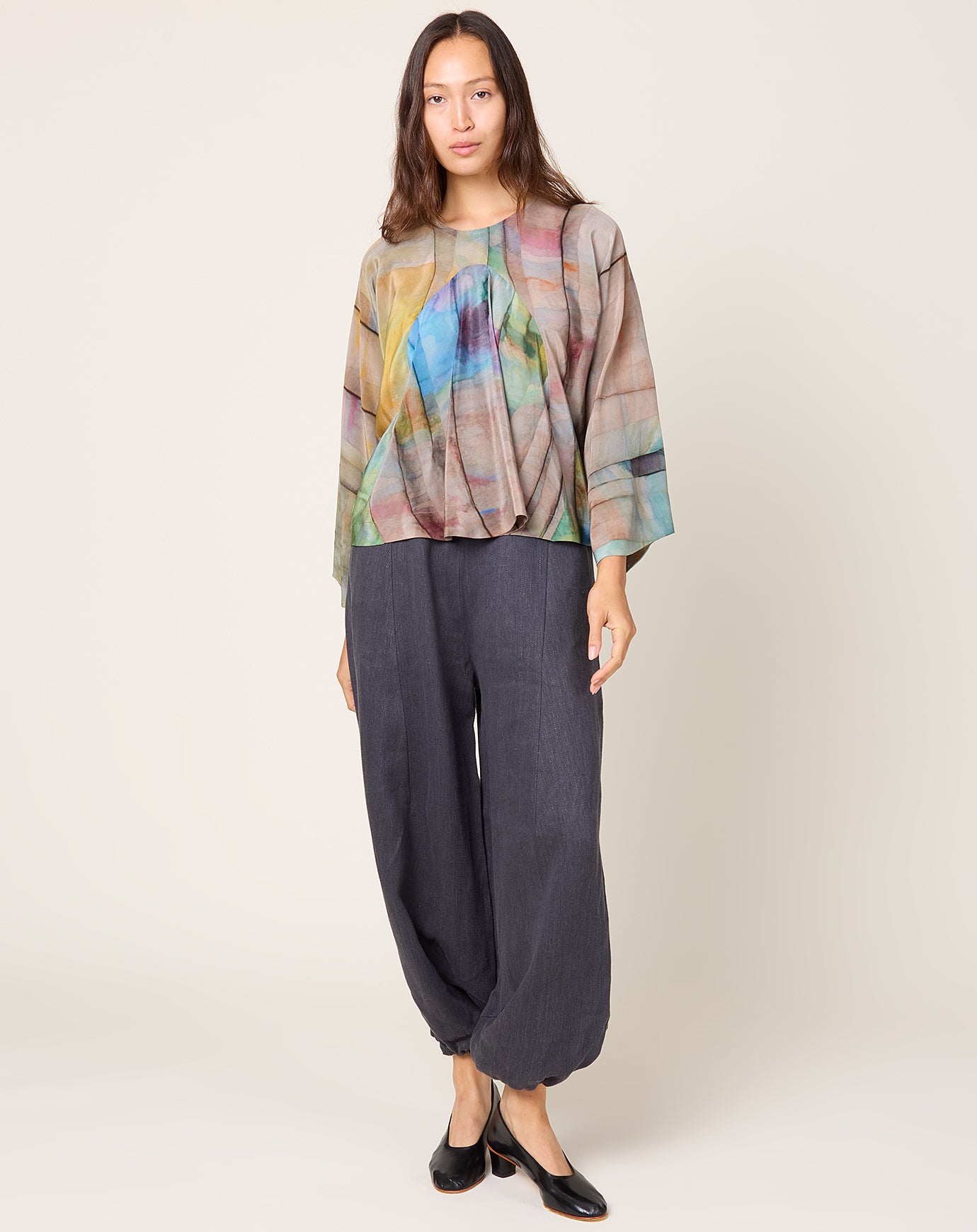 Anntian Pump Pant in Black