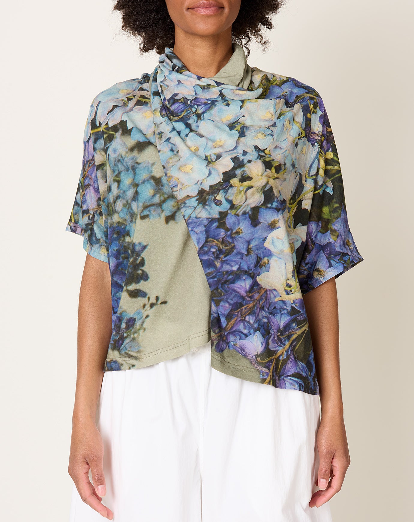 Anntian Peak Jersey Top in PRINT A