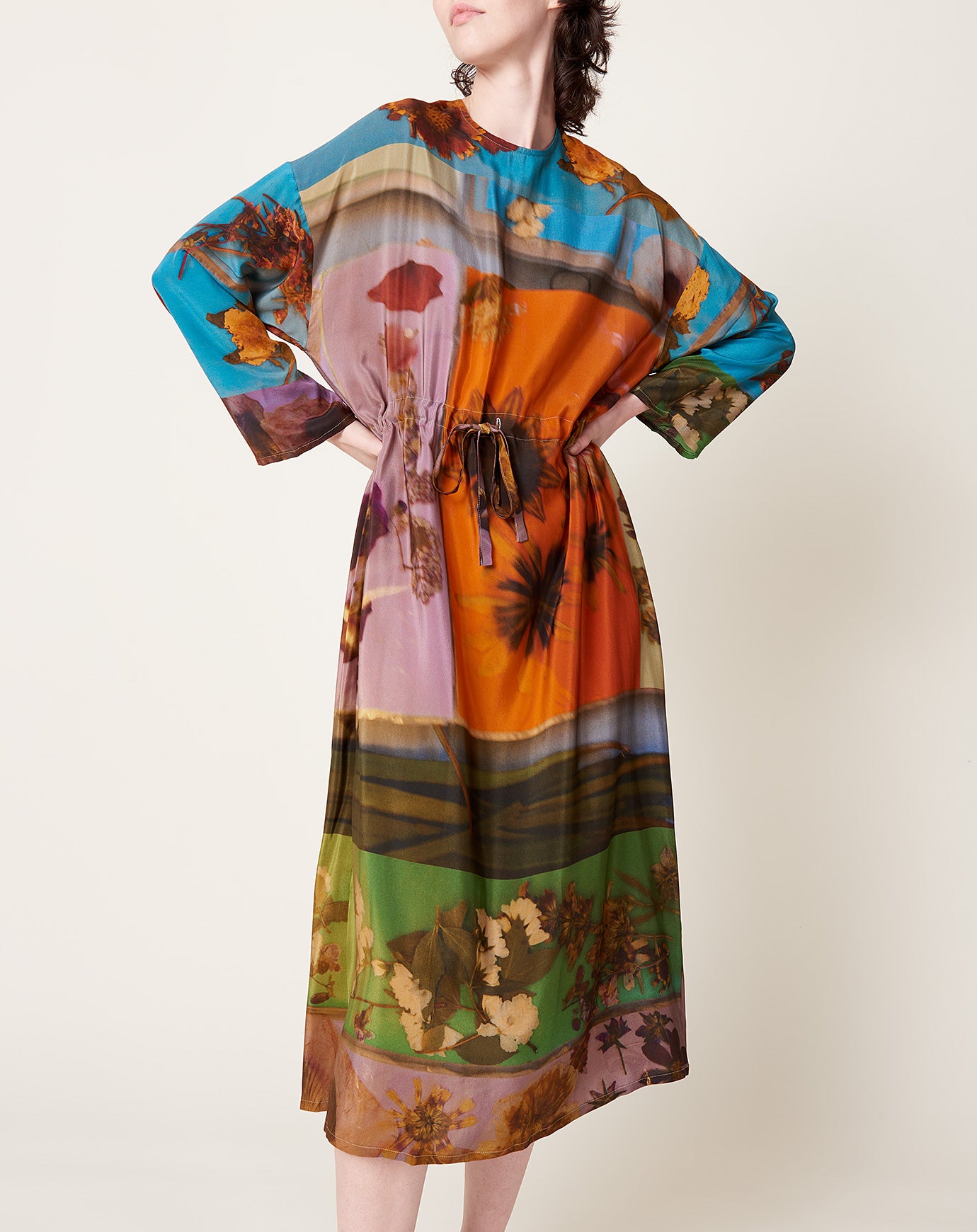 Anntian Simple Dress in PRINT G