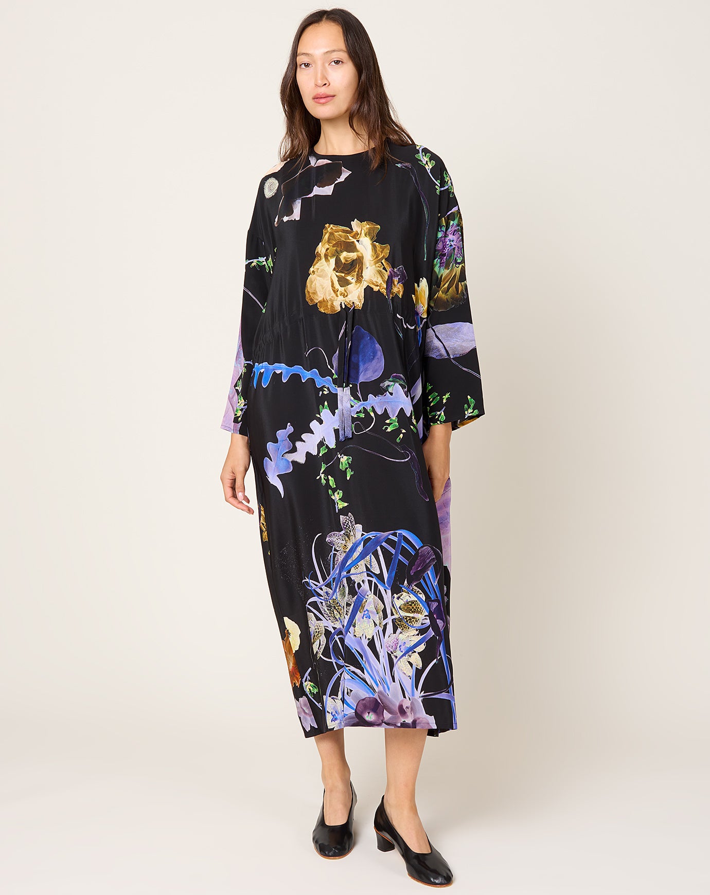 Anntian Simple Dress in PRINT 07