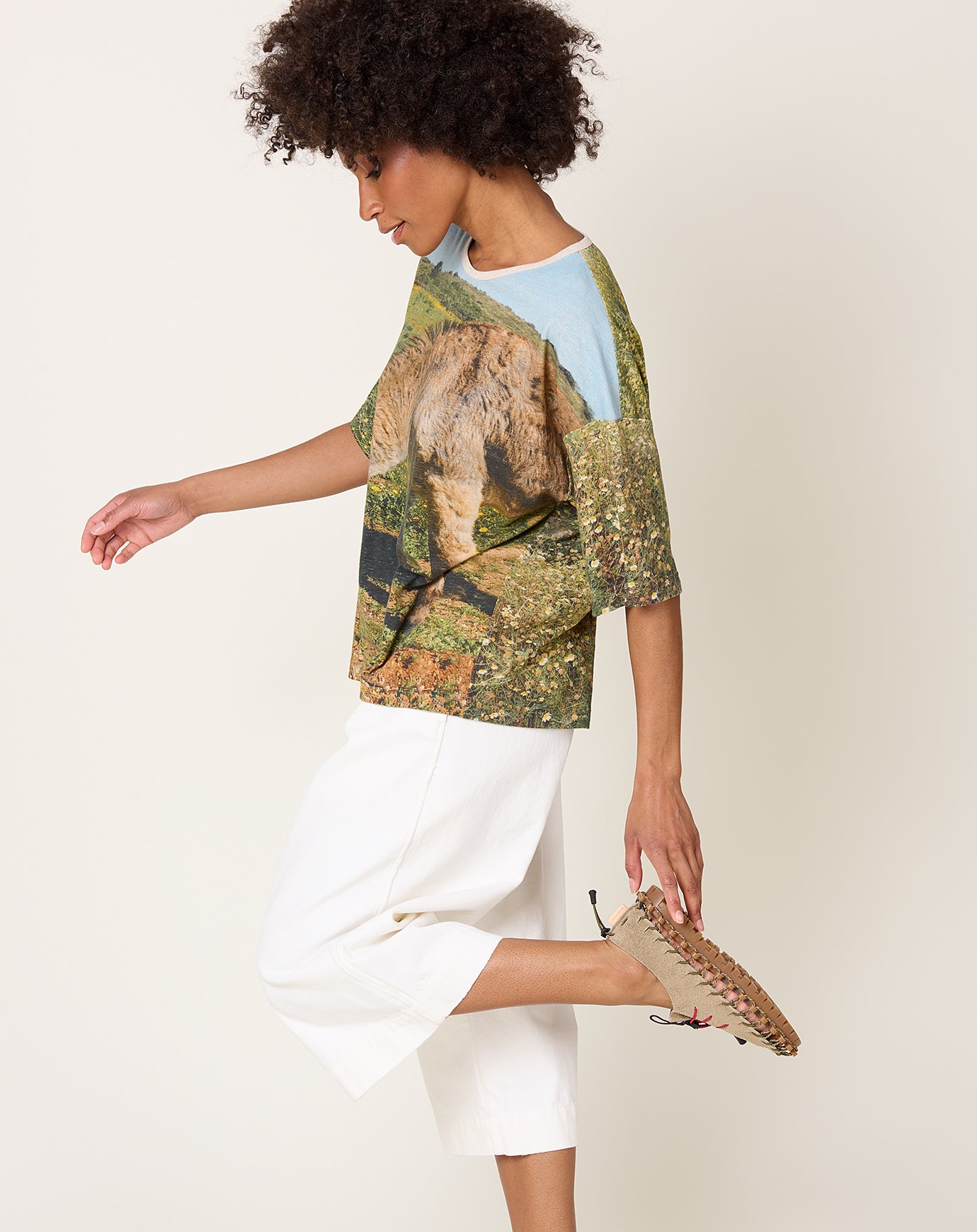 Anntian T Shirt in PRINT KL