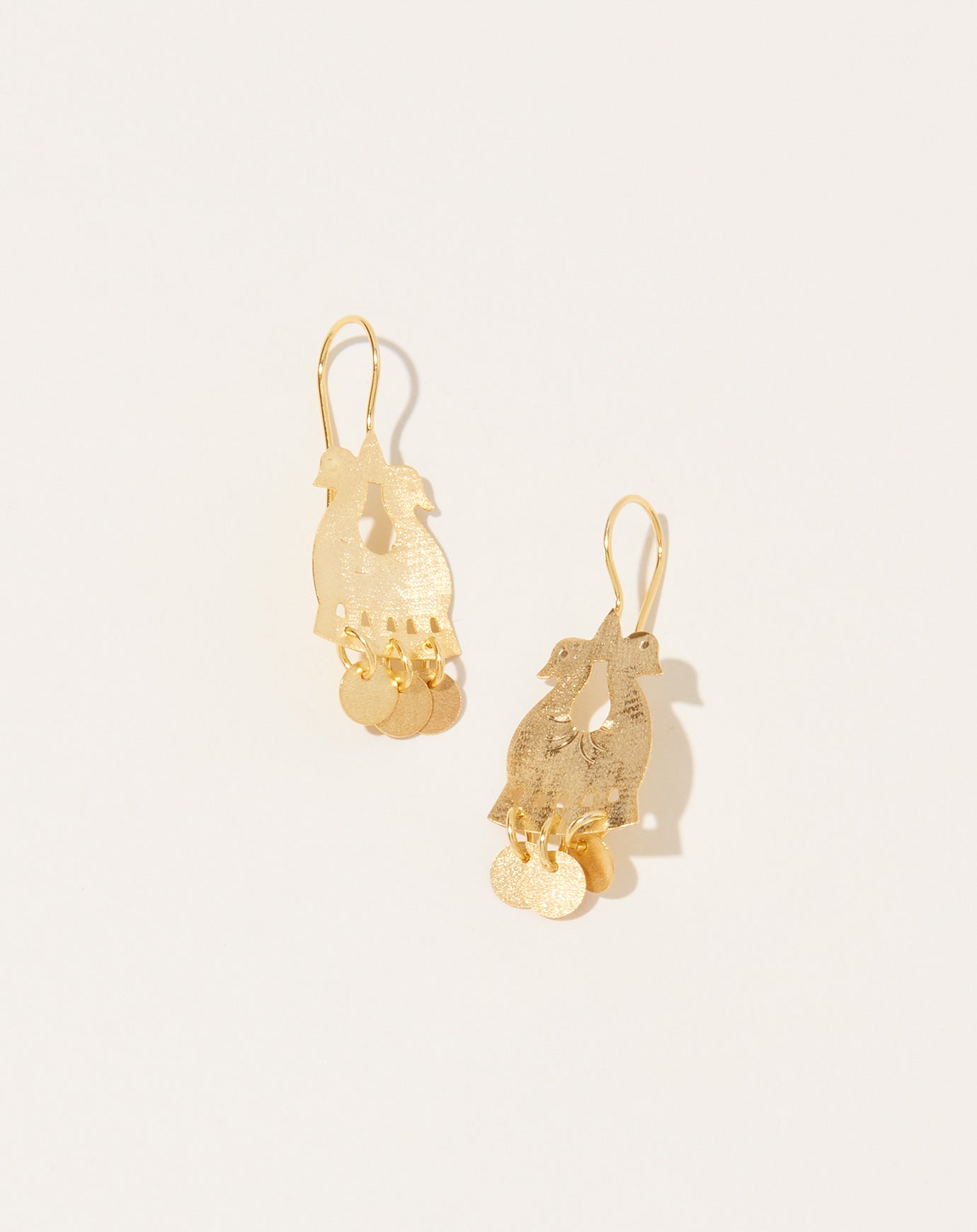 Aprés Ski Swan Earrings