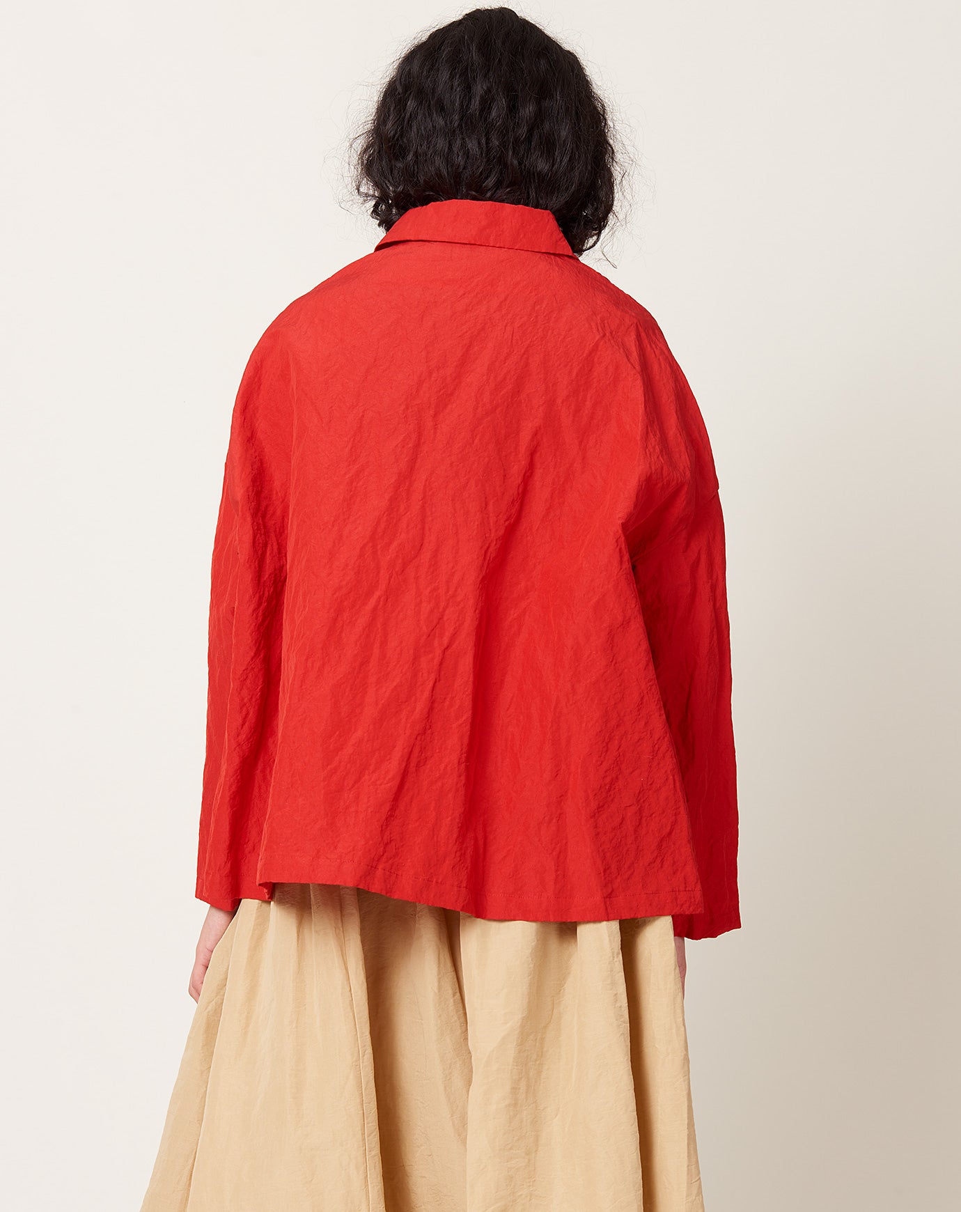 apuntob Swing Chore Jacket in Pomegranate