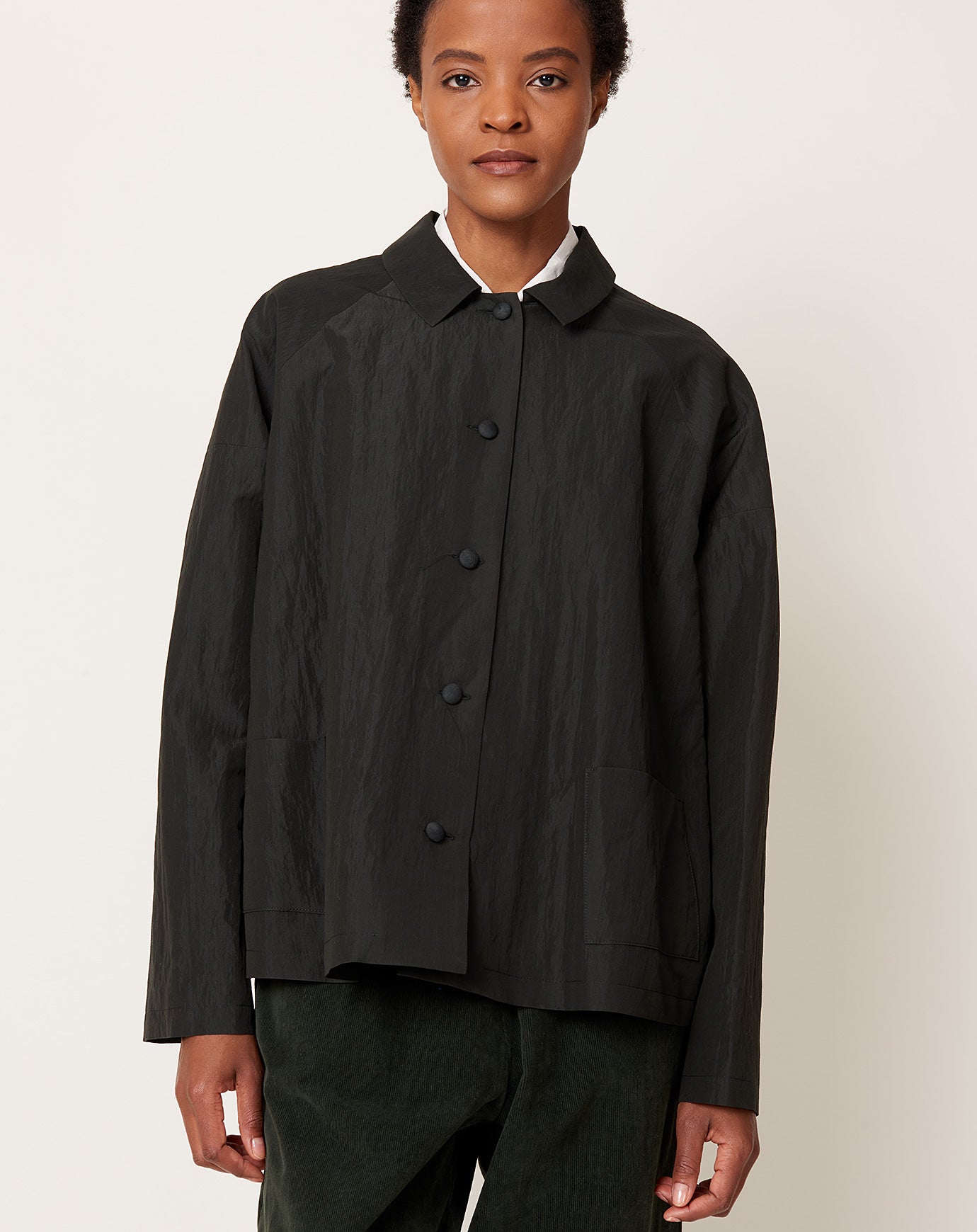 apuntob Technical Wool Jacket in Forest