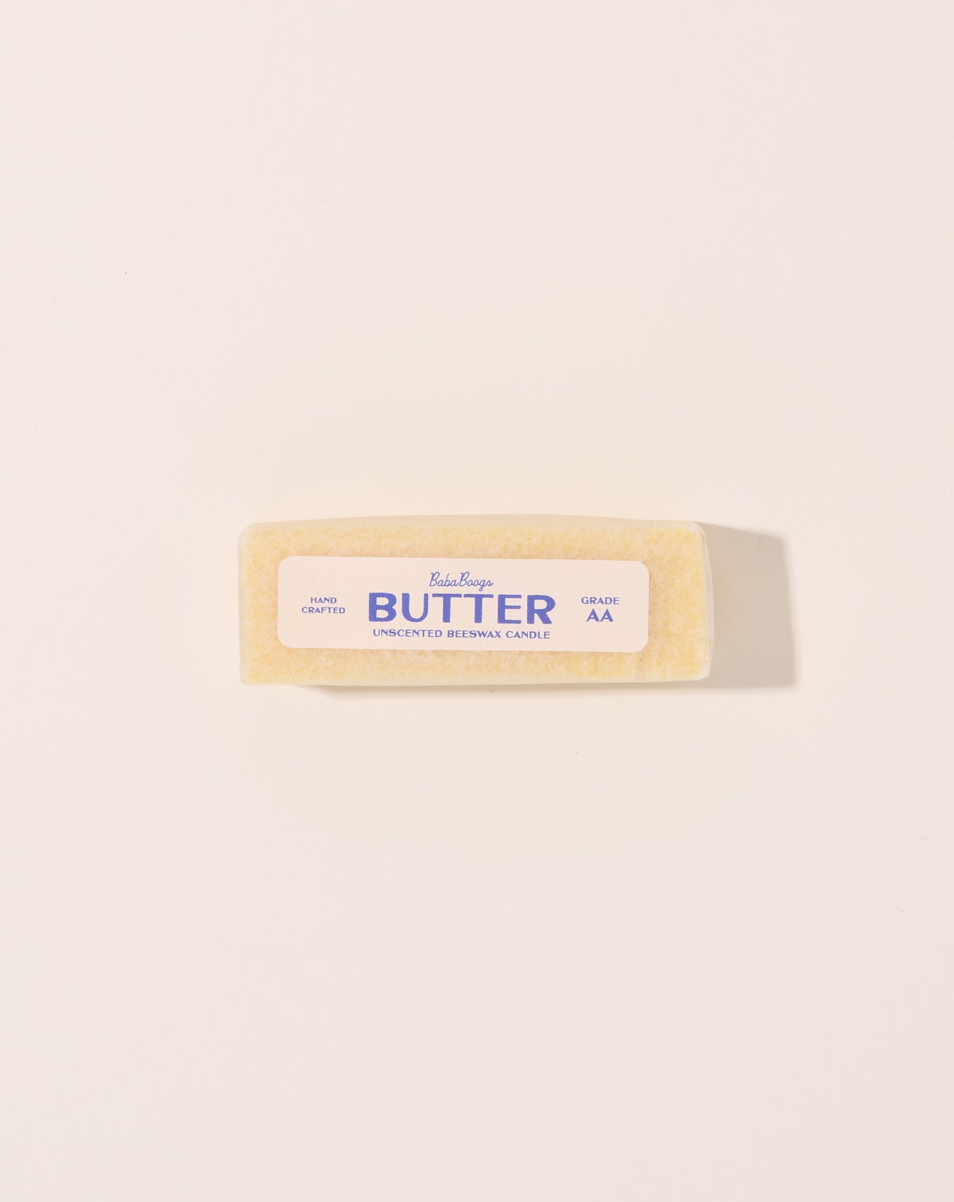 BabaBoogs Butter Stick and Pad Candle Set