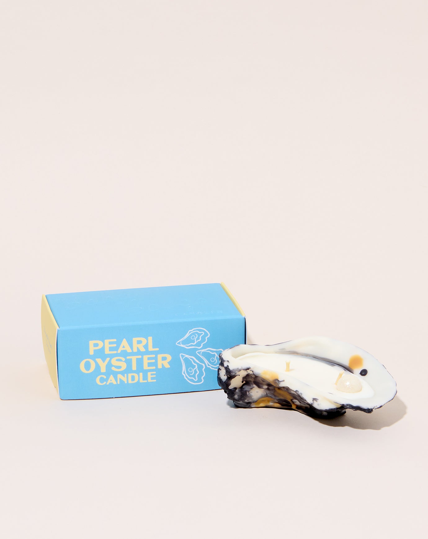 BabaBoogs Pearl Oyster Candle