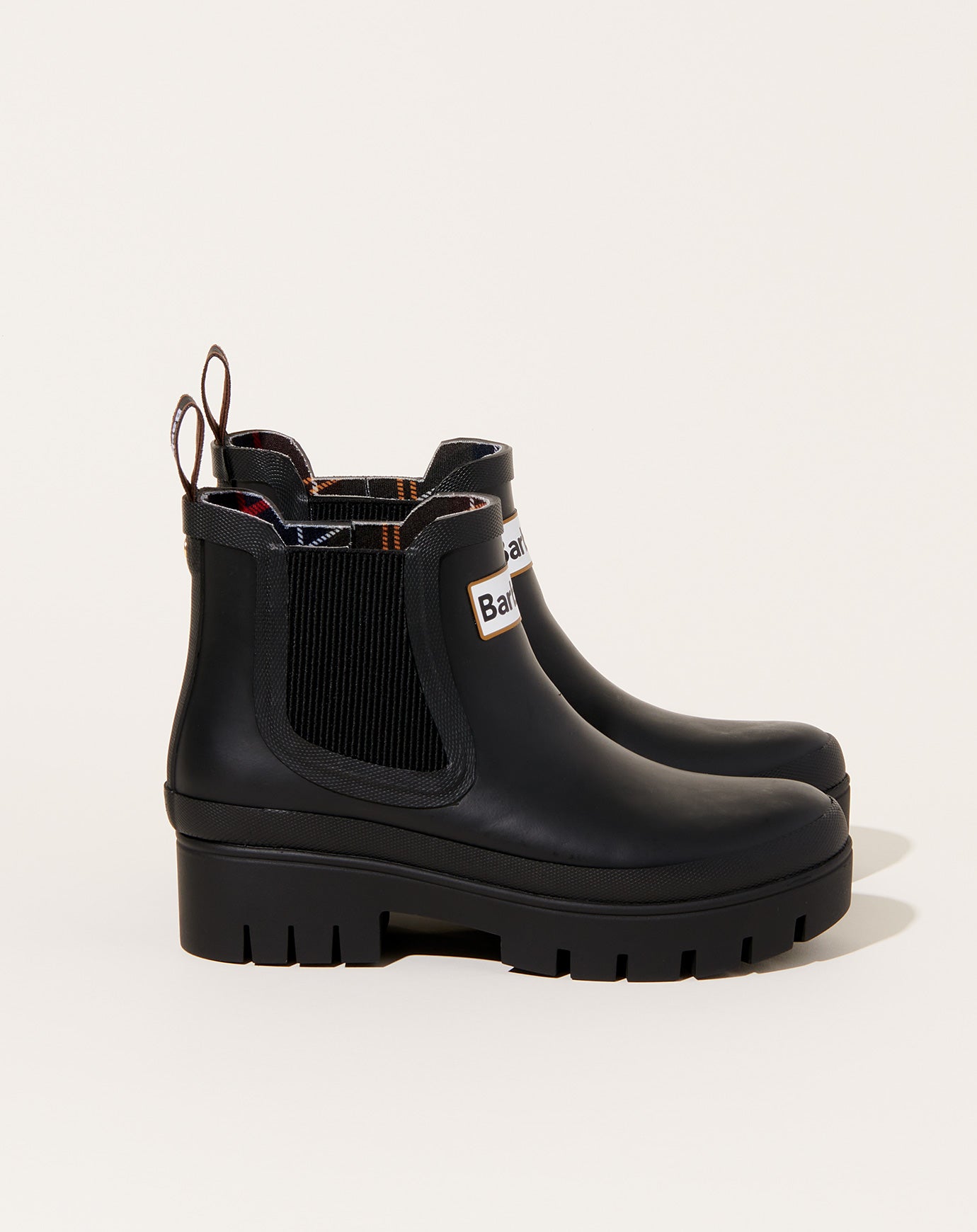 Barbour Halton Ankle Wellington Boots in Black