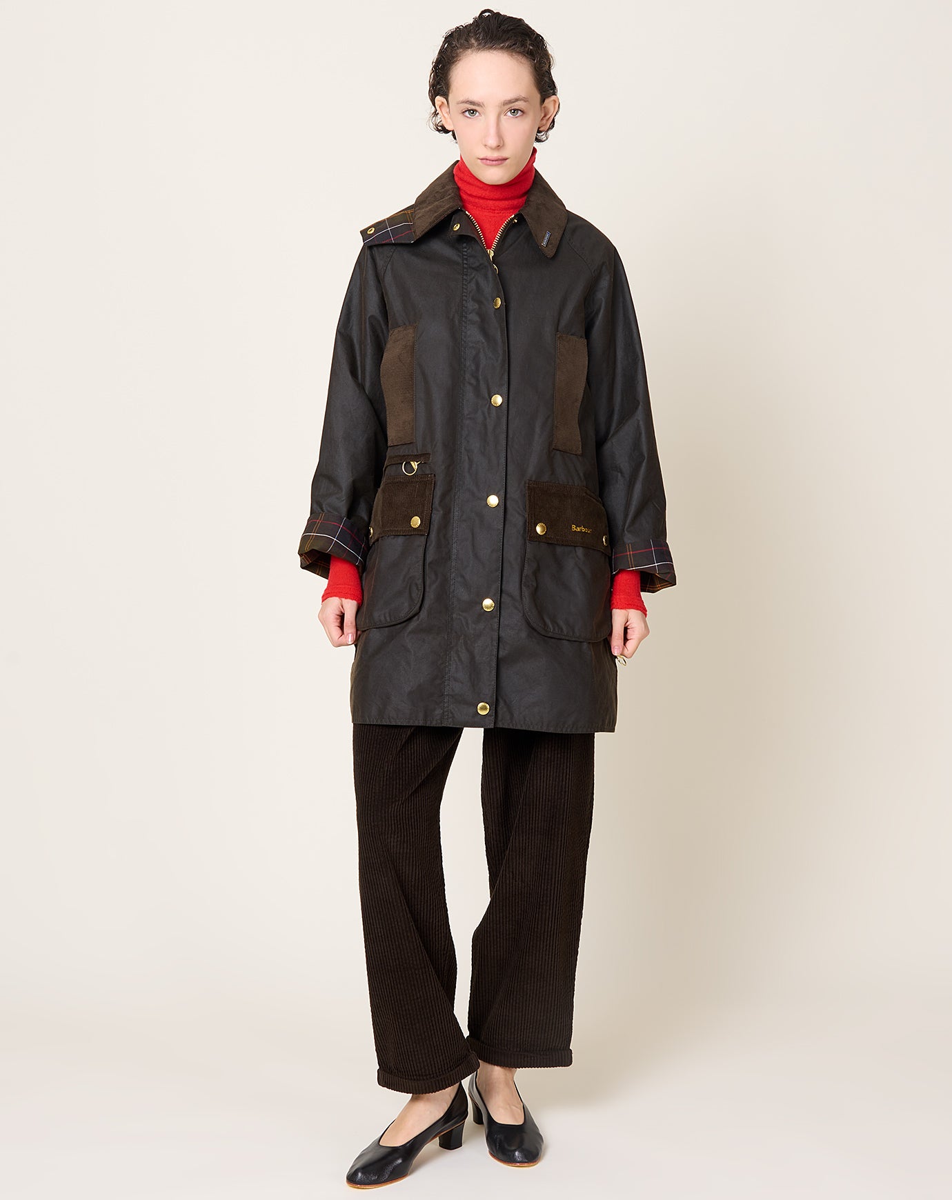 Barbour Icons Modern Beaufort in Olive