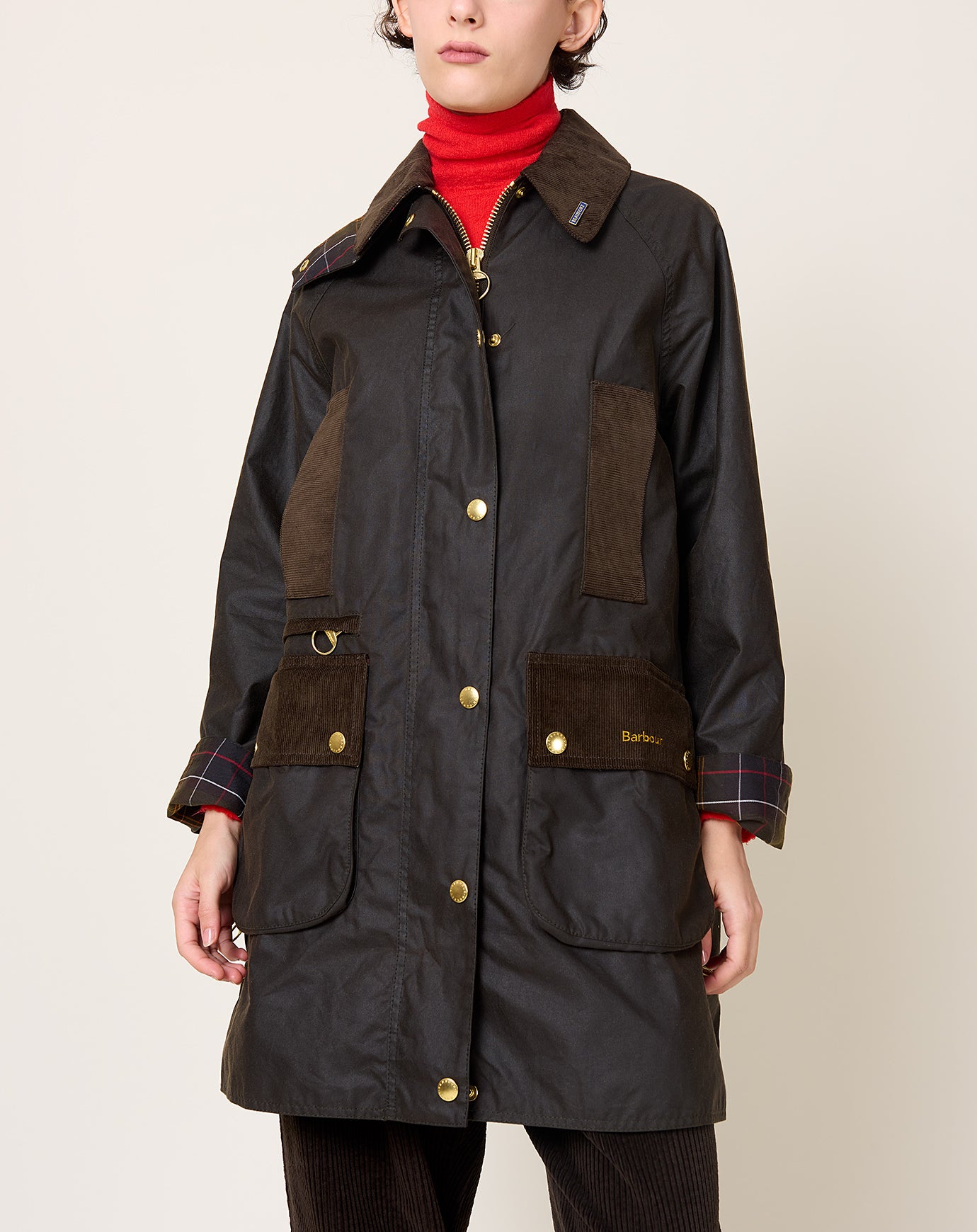 Barbour Icons Modern Beaufort in Olive