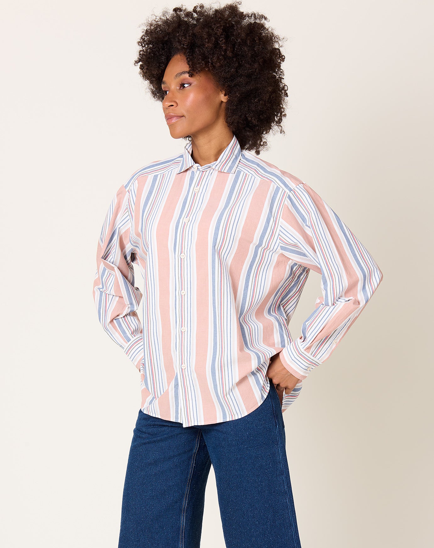 Baserange Claude Shirt in Martinique Brick