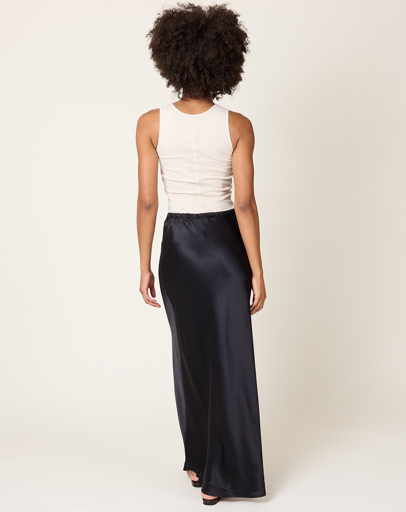 Baserange Dydine Midi Skirt in Black