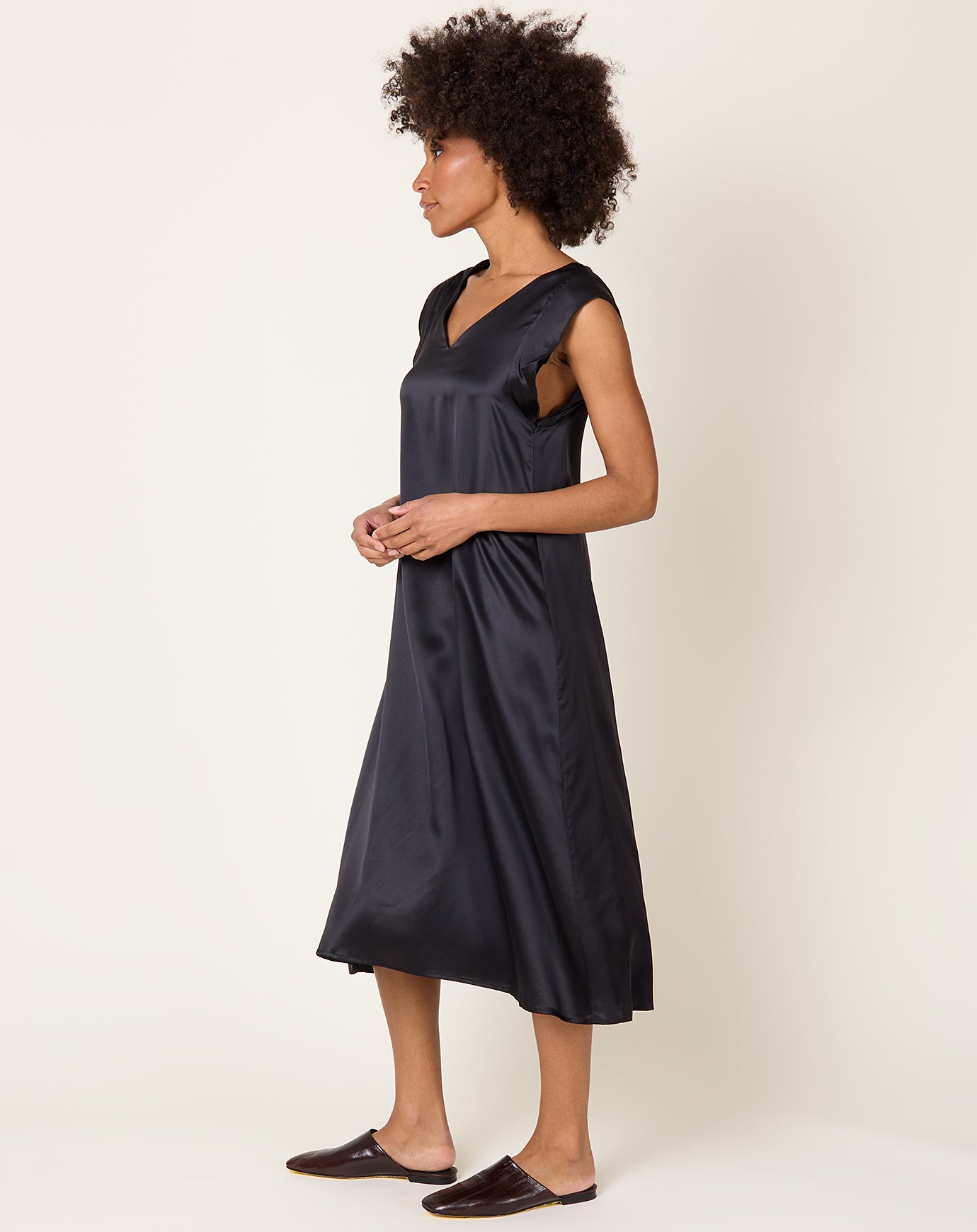 Baserange Kin Dress in Black