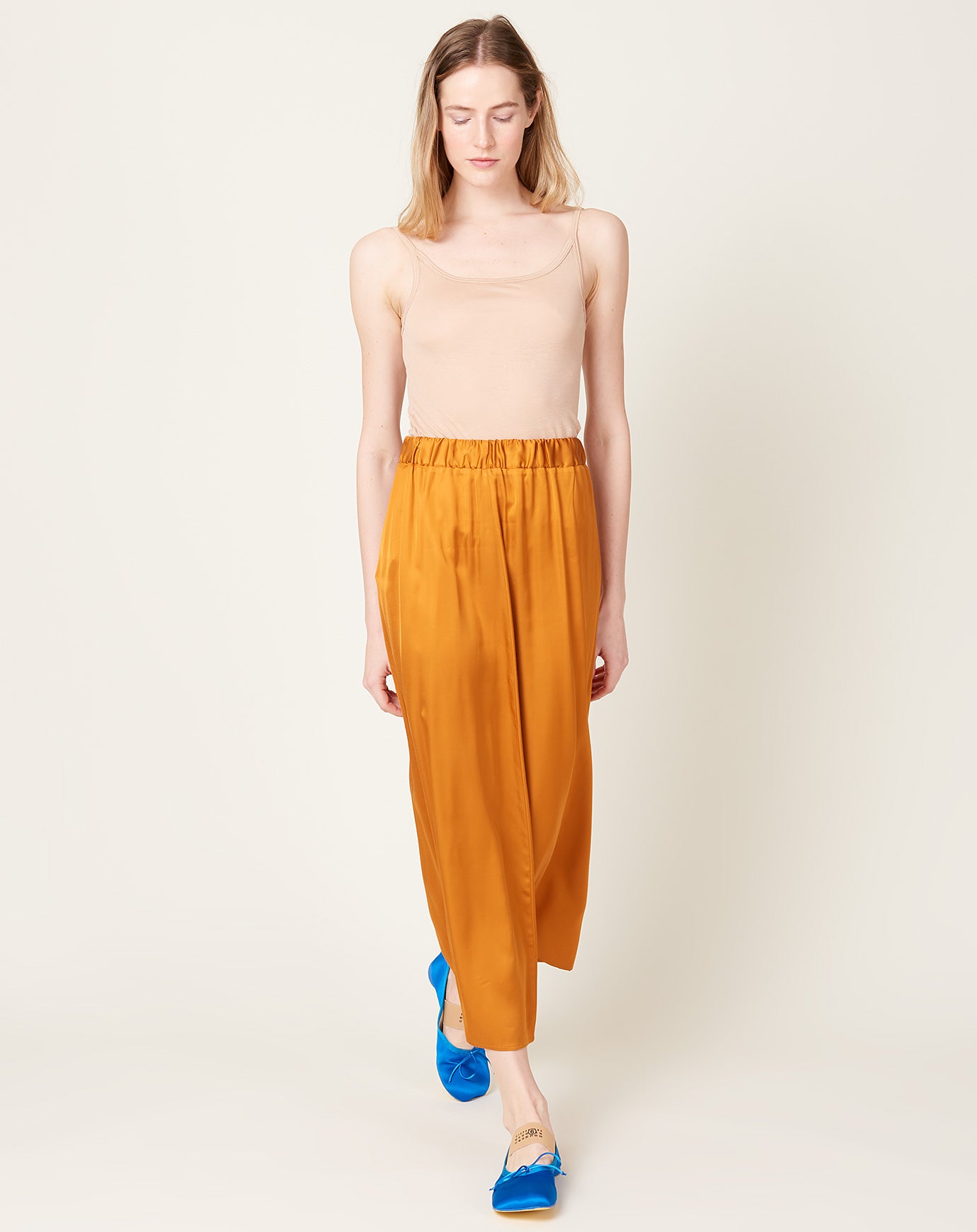 Baserange Neil Skirt in Mina Copper