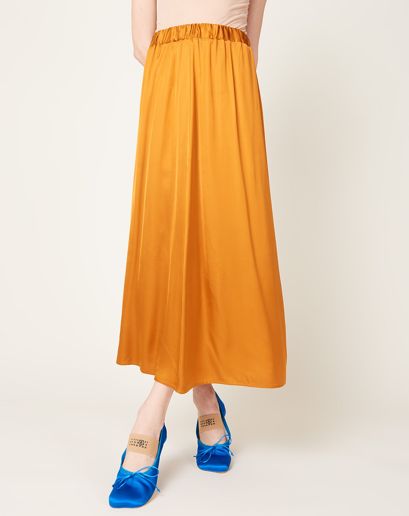 Baserange Neil Skirt in Mina Copper