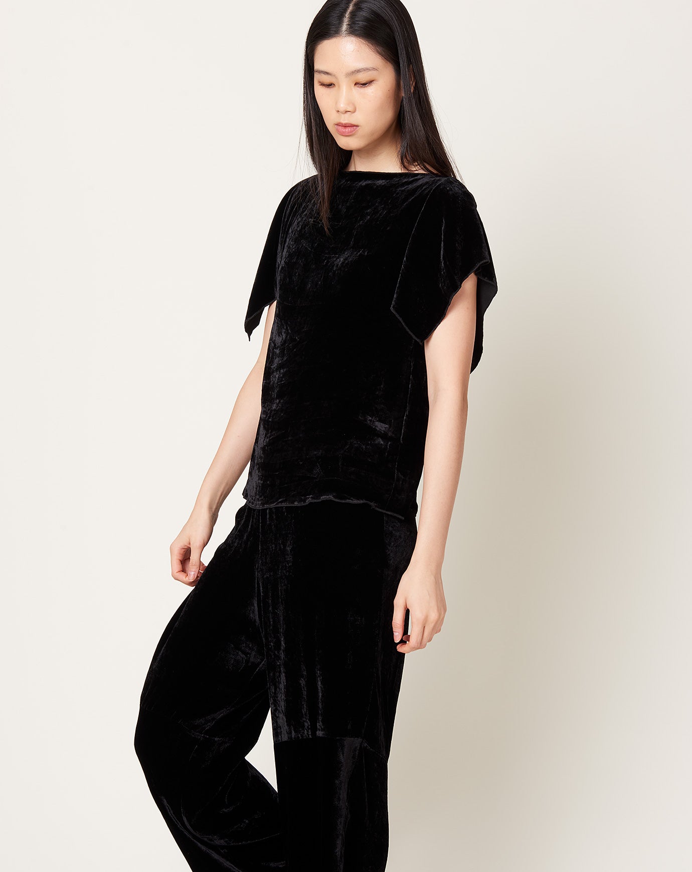 Baserange Olin Top in Black