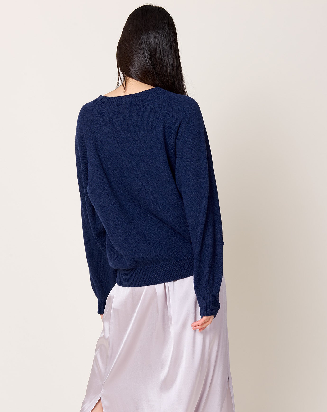 Baserange Soar Sweater in Fortunale Blue