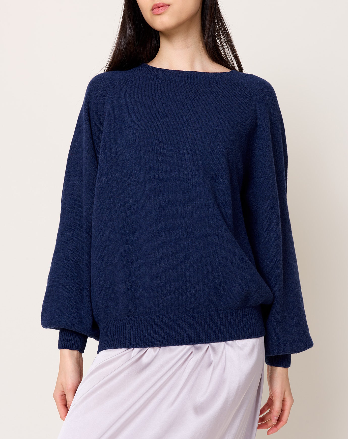 Baserange Soar Sweater in Fortunale Blue