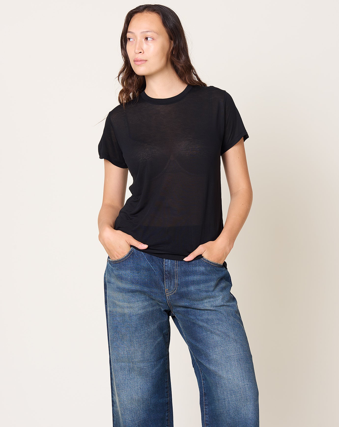 Baserange Tee in Black