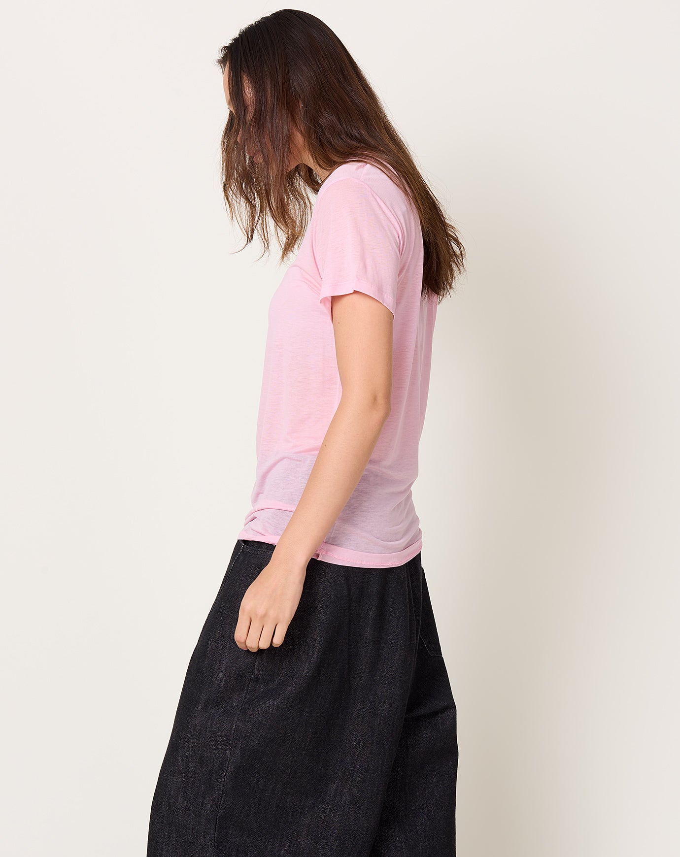 Baserange Tee Shirt in Doro Pink