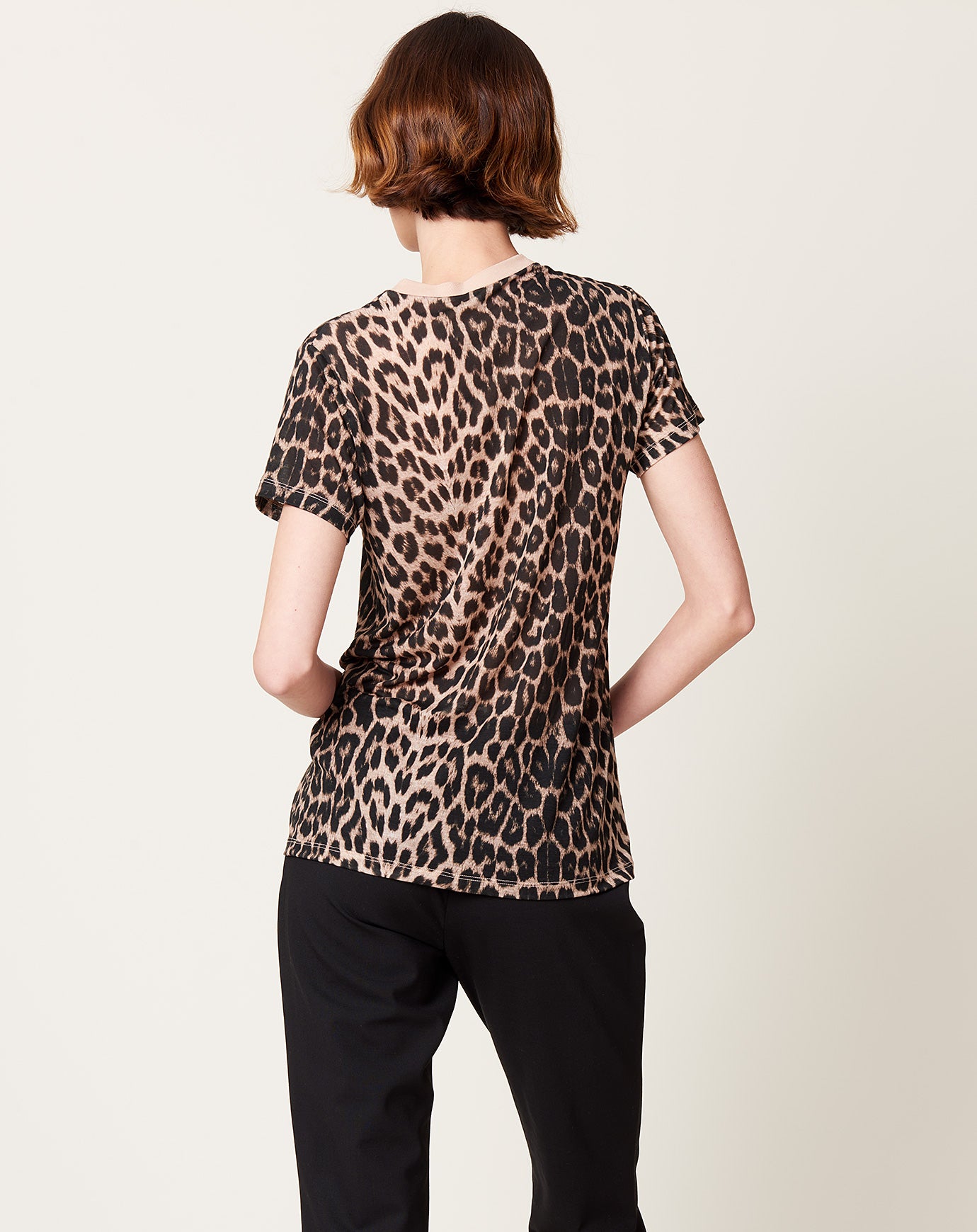 Baserange Tee Shirt in Leopard