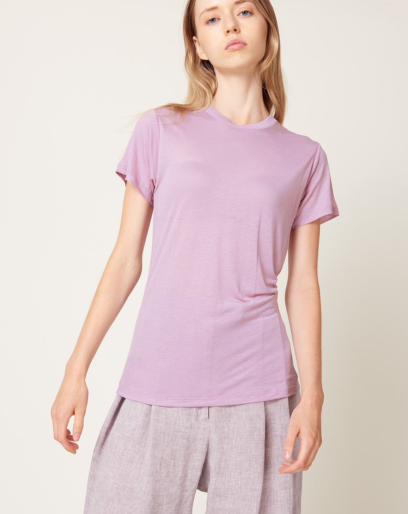 Baserange Tee Shirt in Still Purple