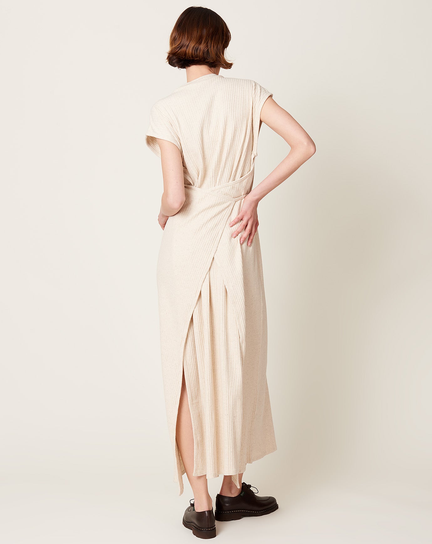 Baserange Undyed Shaw Sleeveless Dress