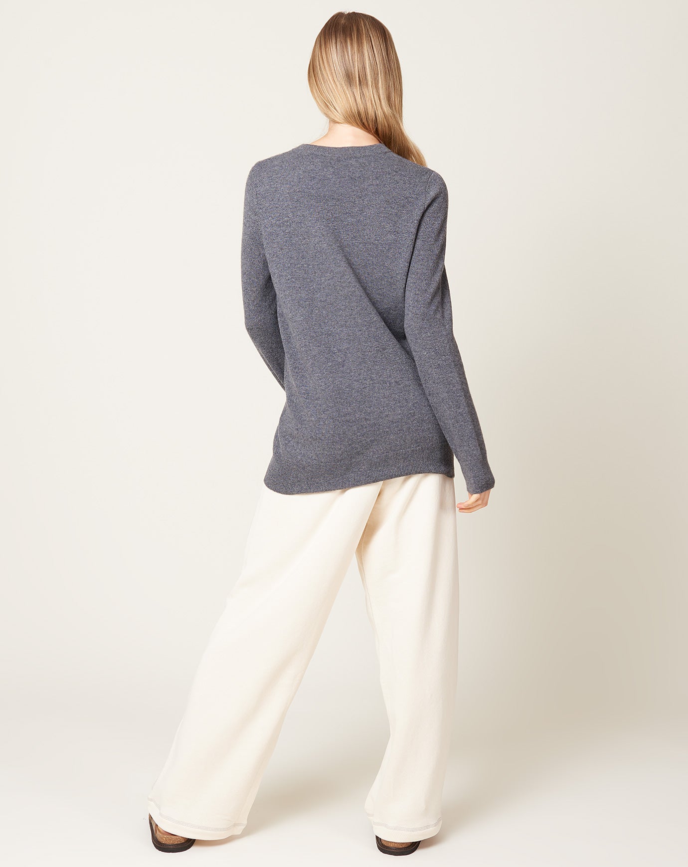 Baserange Way Boat Sweatshirt in Undyed (Path Grey)