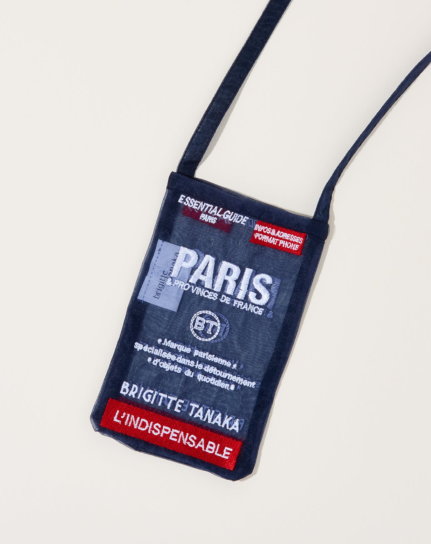 Brigitte Tanaka Organza Paris Plan Pouch