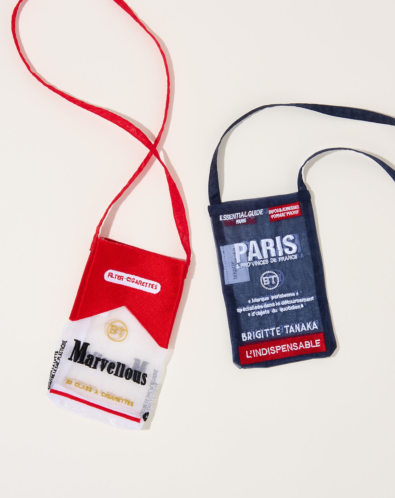 Brigitte Tanaka Organza Paris Plan Pouch