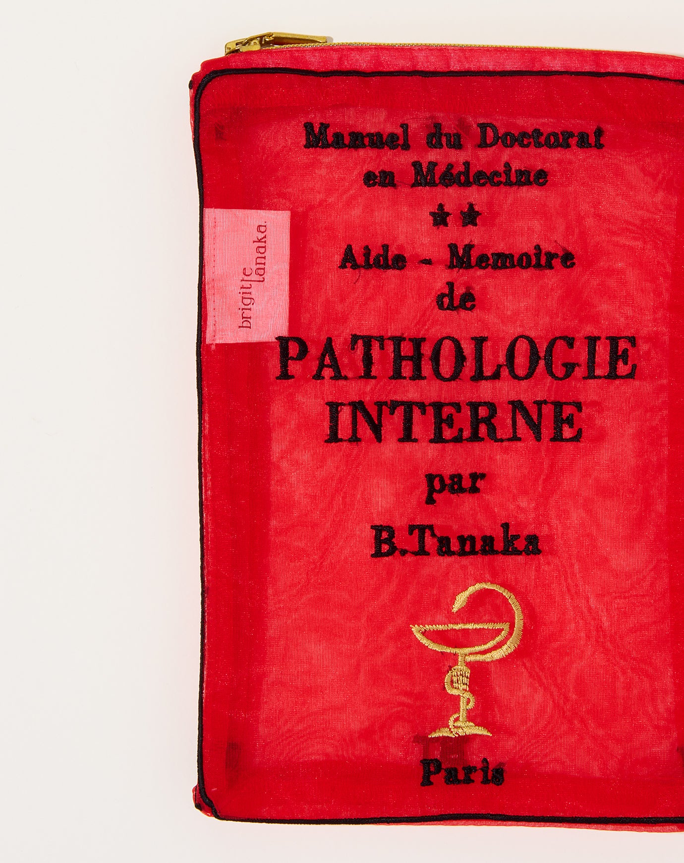 Brigitte Tanaka Organza Sac Pathologie Book