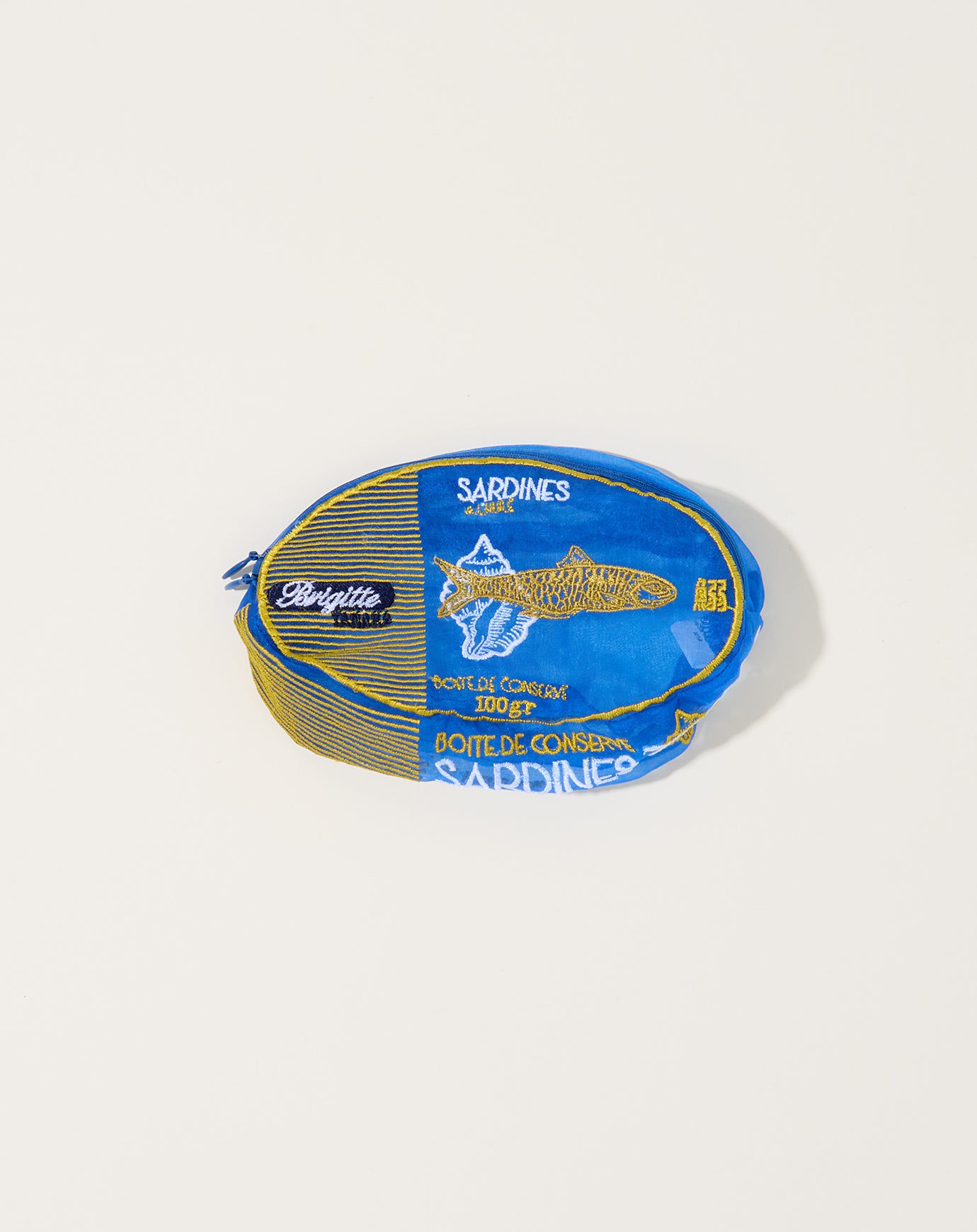Brigitte Tanaka Organza Sardine Pouch