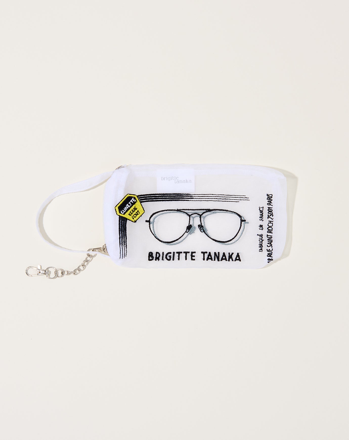 Brigitte Tanaka Organza Porte Lunette Pouch